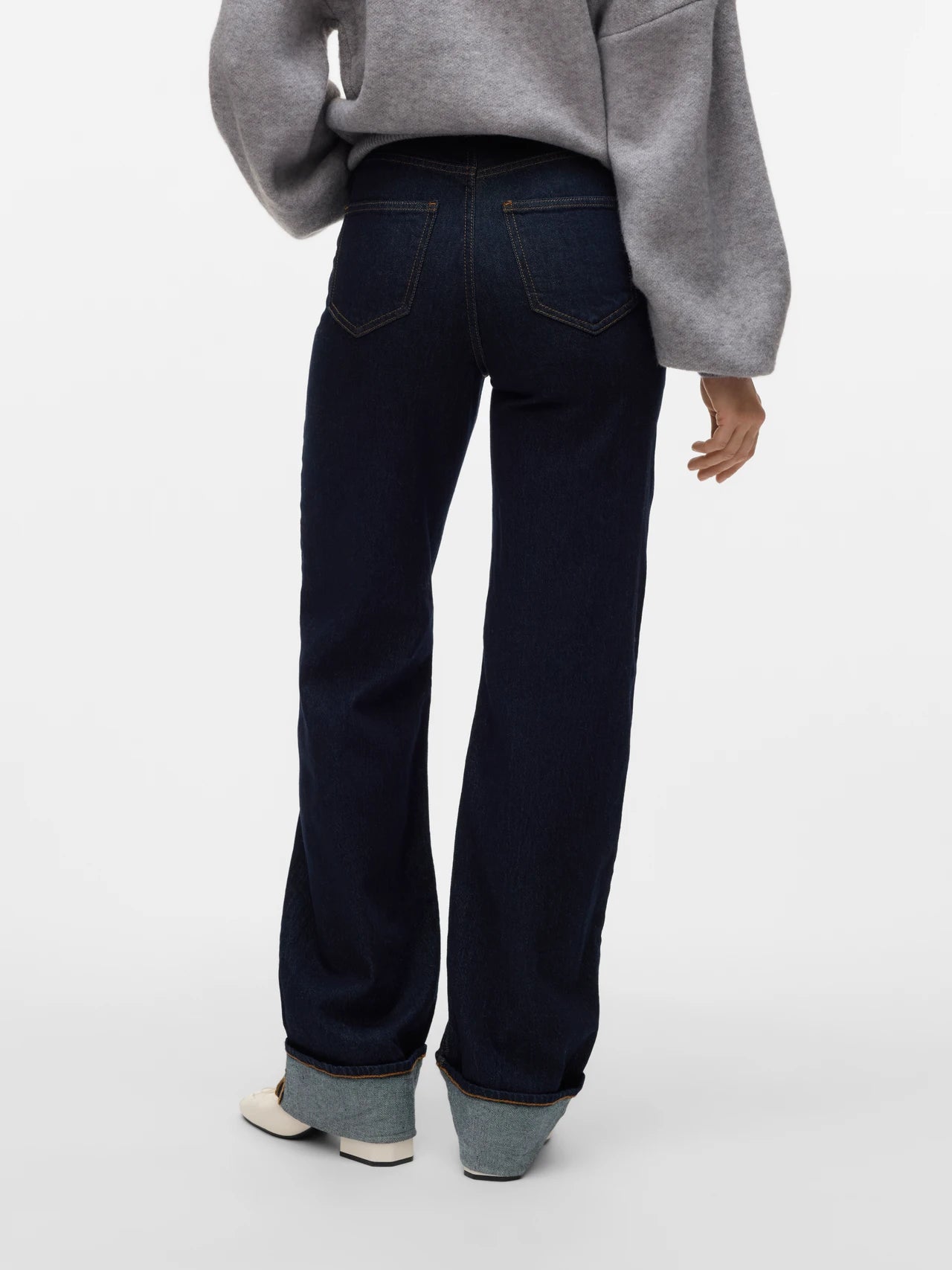 VAQUERO MUJER WIDE FOLD VERO MODA 10329778