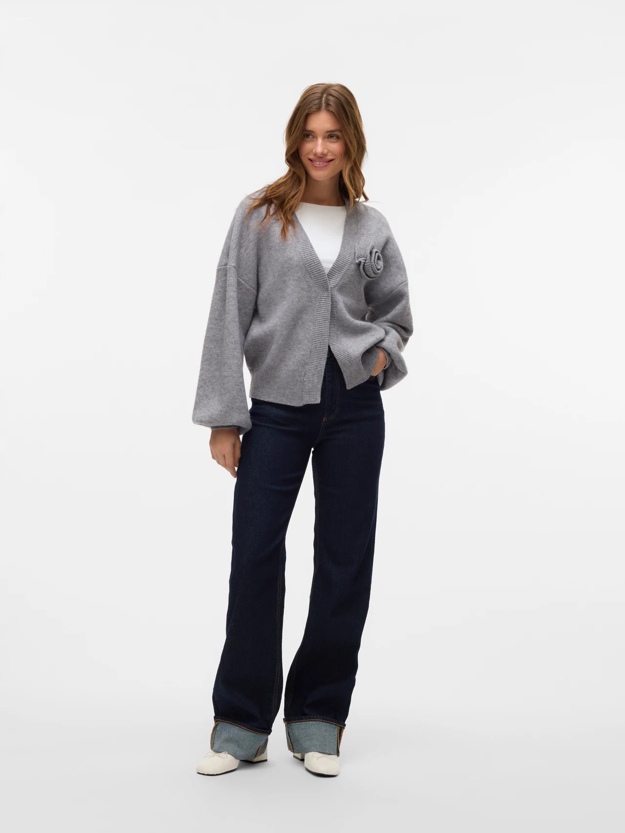 VAQUERO MUJER WIDE FOLD VERO MODA 10329778