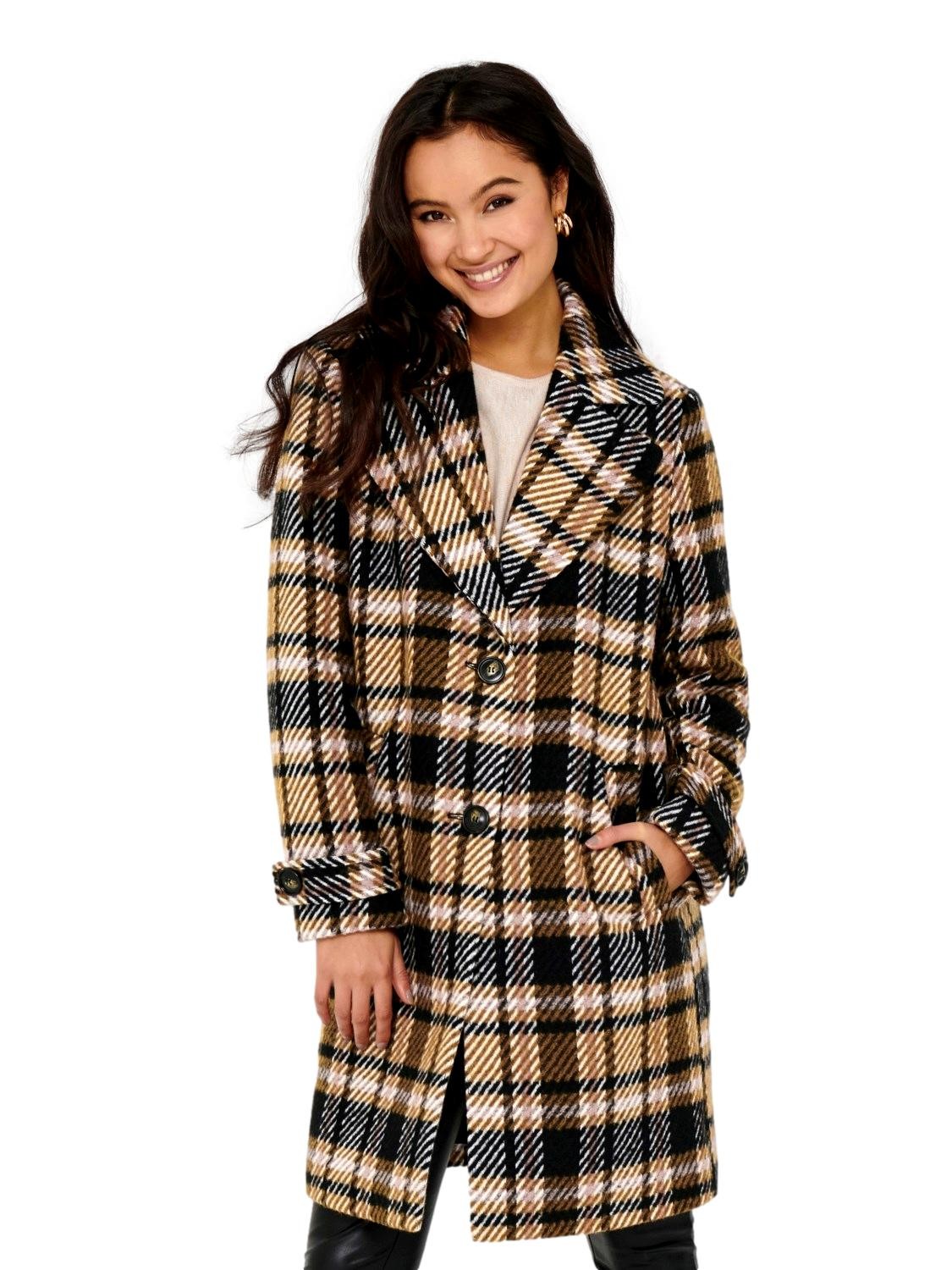 ABRIGO LANA MUJER ONLY 15234558