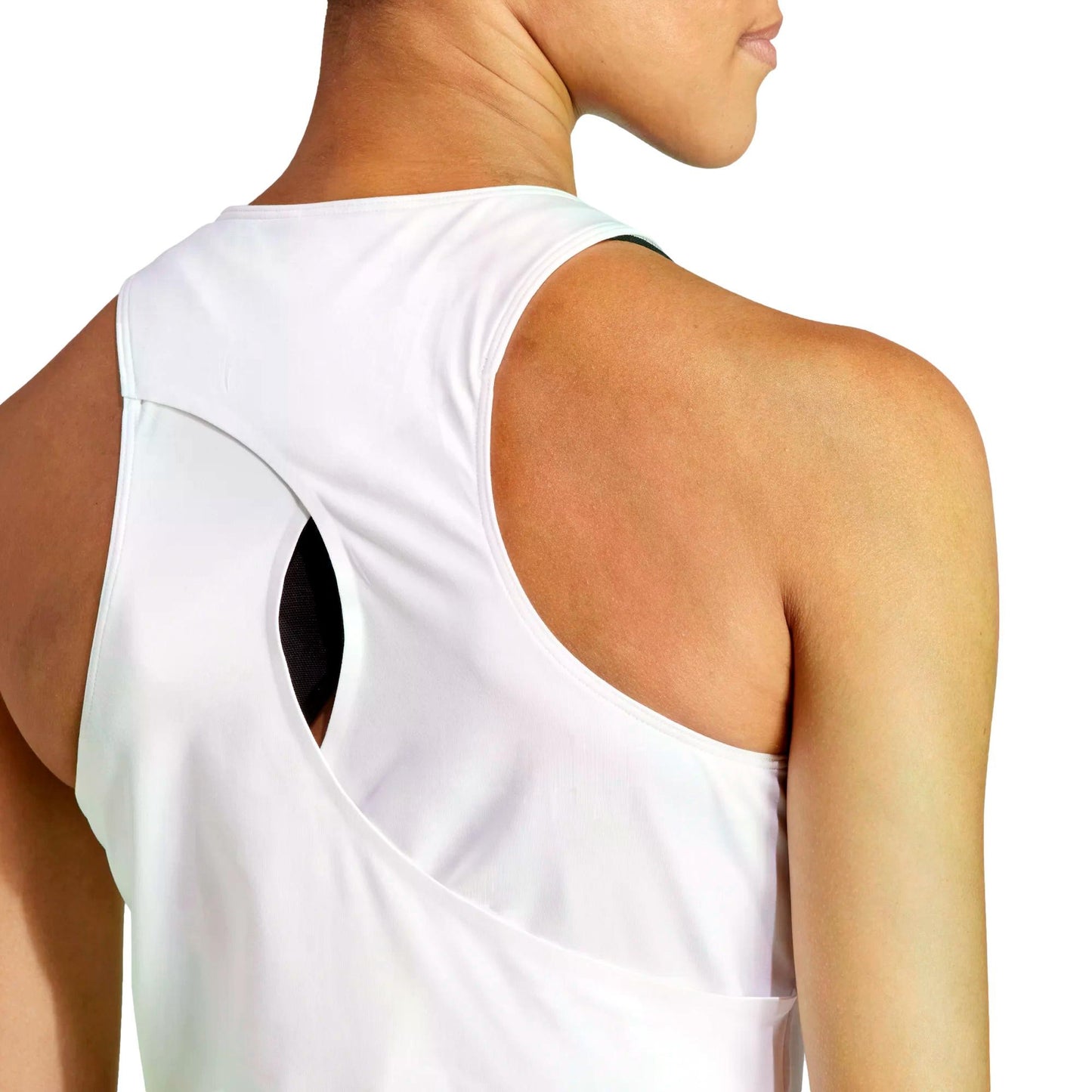 CAMISETA MUJER ADIDAS YGA ST TK WHITE IS0839