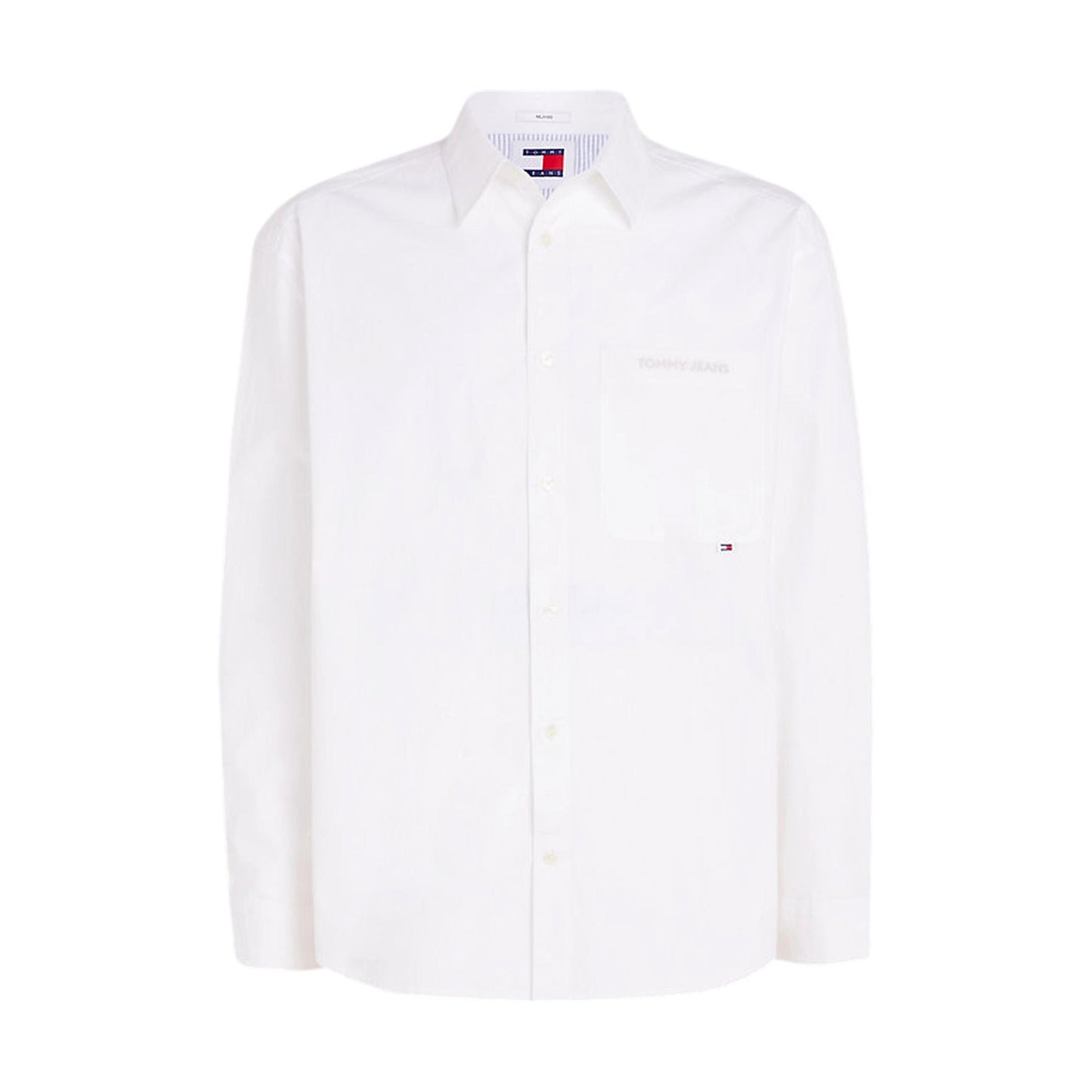 CAMISA CLASSICS AMPLIA CON LOGO BORDADO TOMMY JEANS DM0DM18959