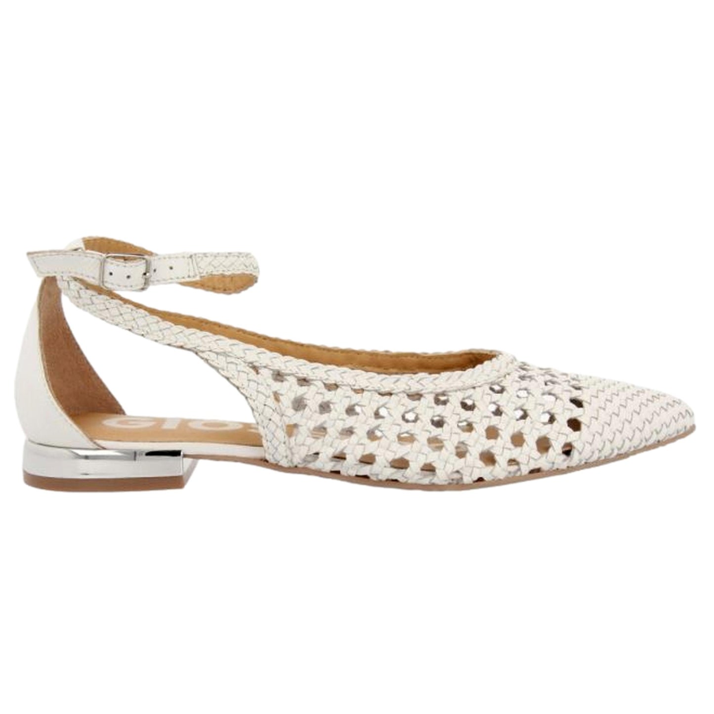 BAILARINAS BLANCAS TRENZADAS GIOSEPPO 62109