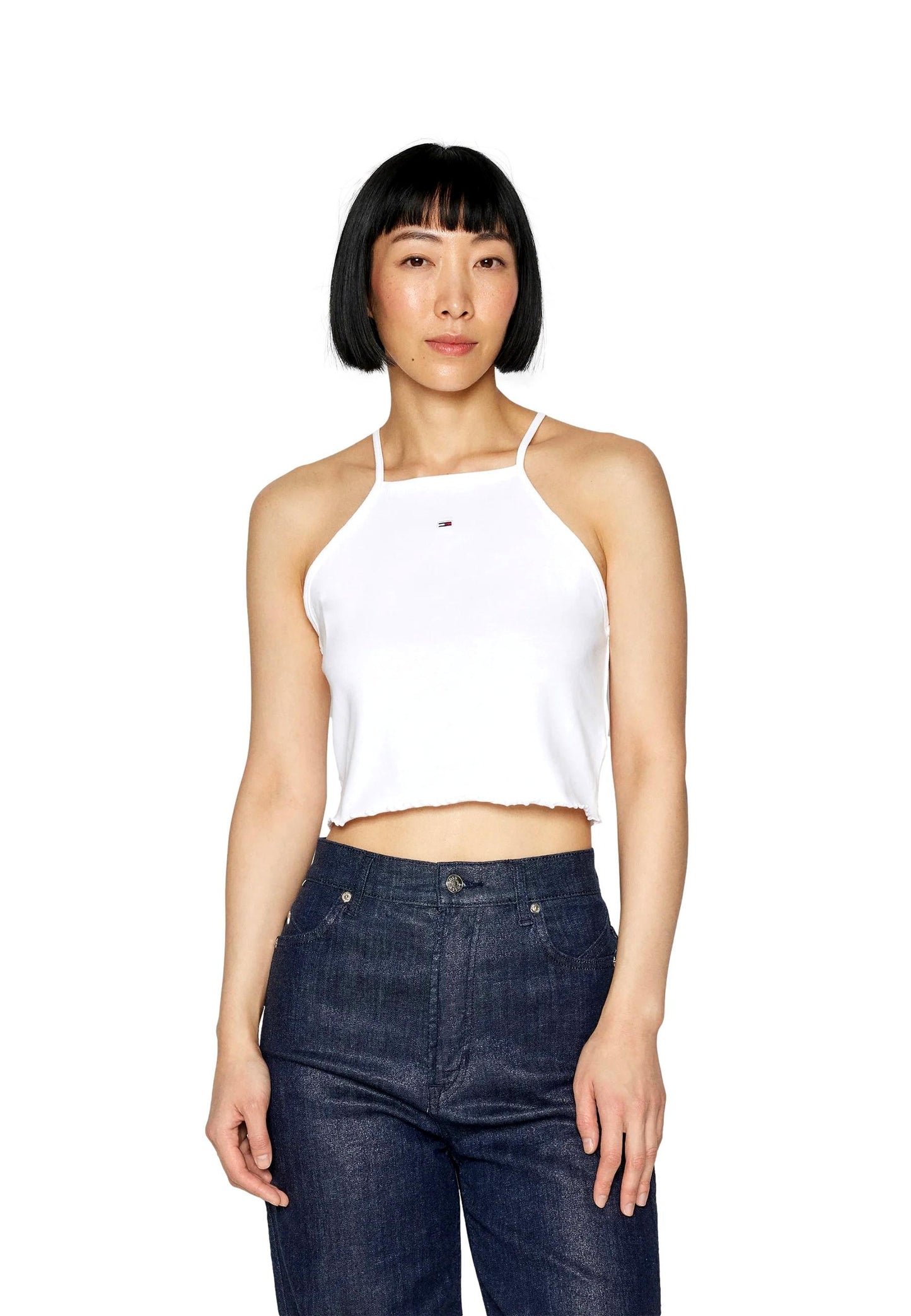 TOP MUJER SLIM BABYLOCK TOMMY JEANS DW0DW17885