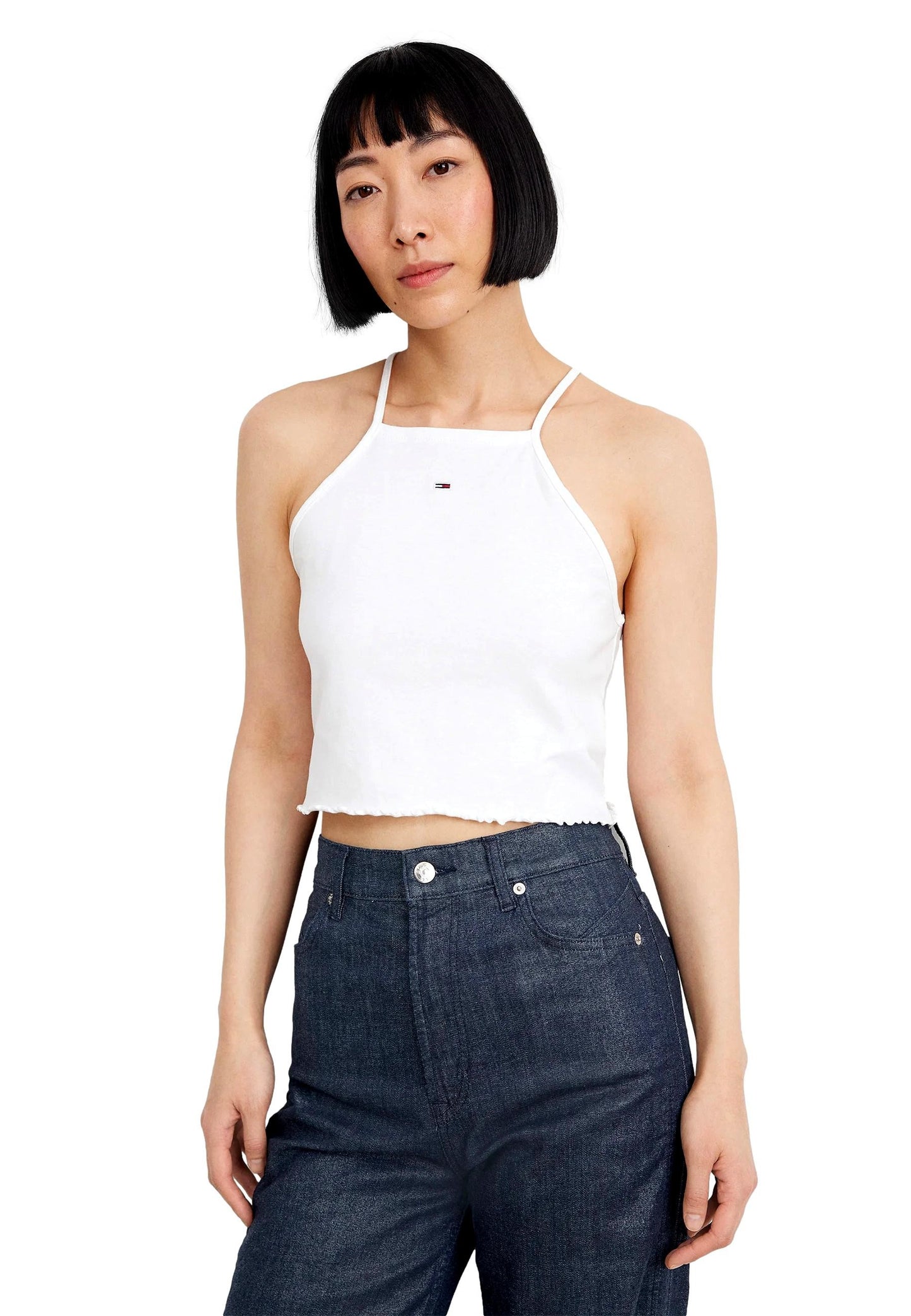 TOP MUJER SLIM BABYLOCK TOMMY JEANS DW0DW17885