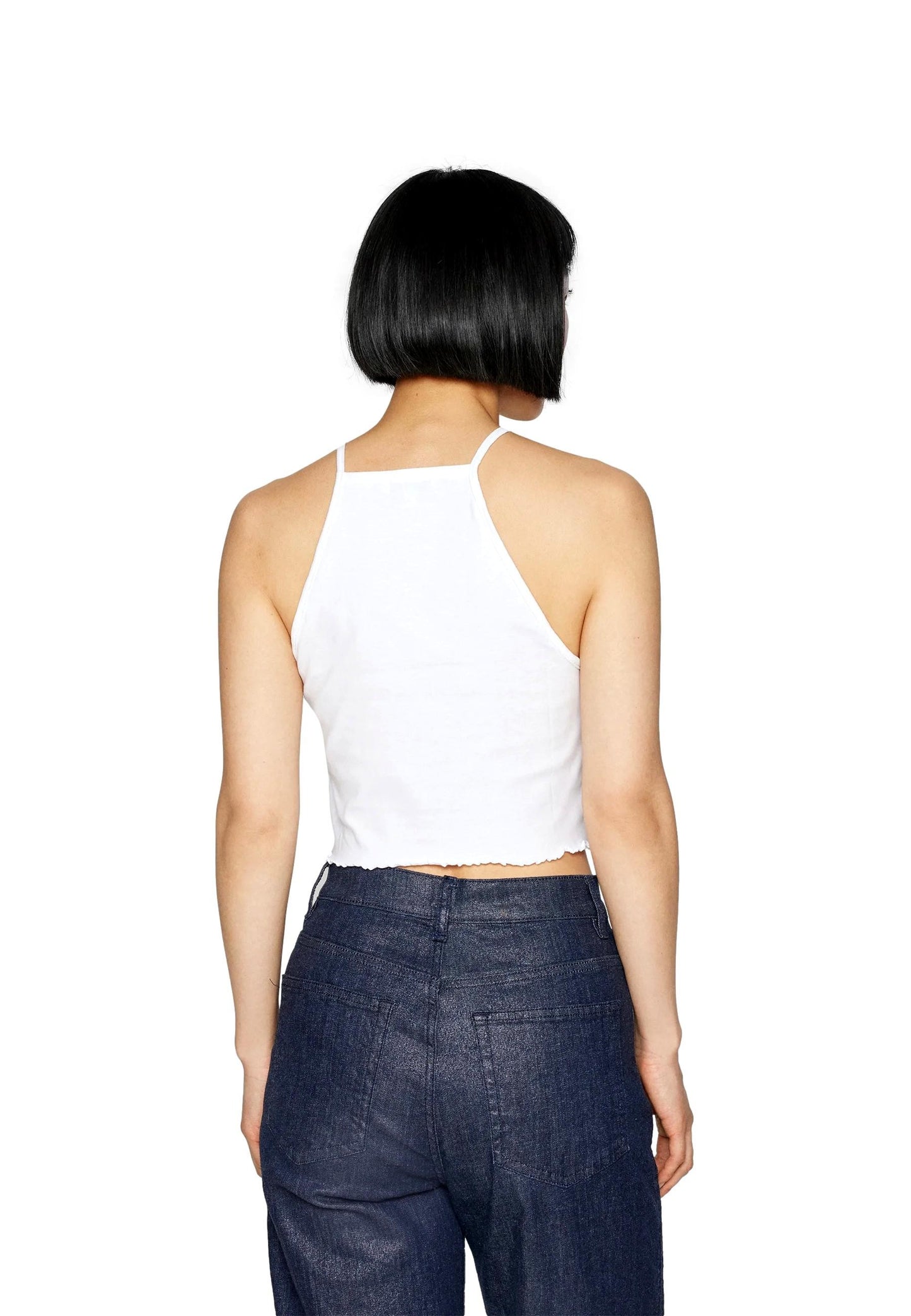 TOP MUJER SLIM BABYLOCK TOMMY JEANS DW0DW17885