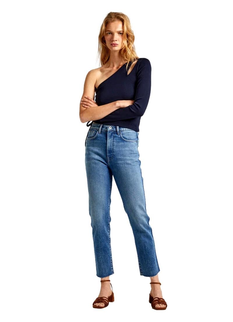 VAQUERO MUJER SLIM CROP TIRO ALTO PEPE JEANS PL204690RI1