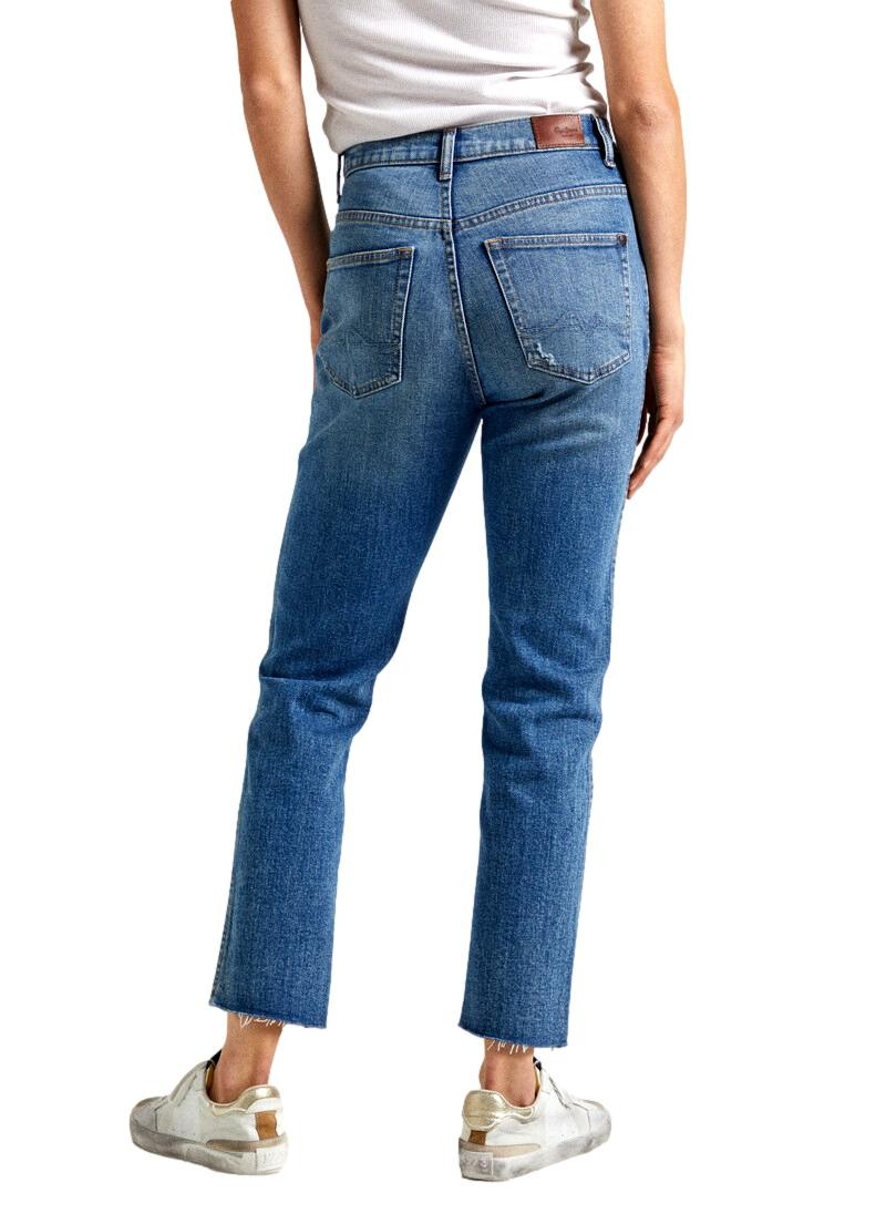 VAQUERO MUJER SLIM CROP TIRO ALTO PEPE JEANS PL204690RI1