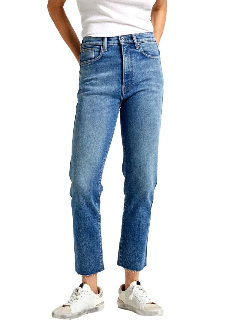 VAQUERO MUJER SLIM CROP TIRO ALTO PEPE JEANS PL204690RI1