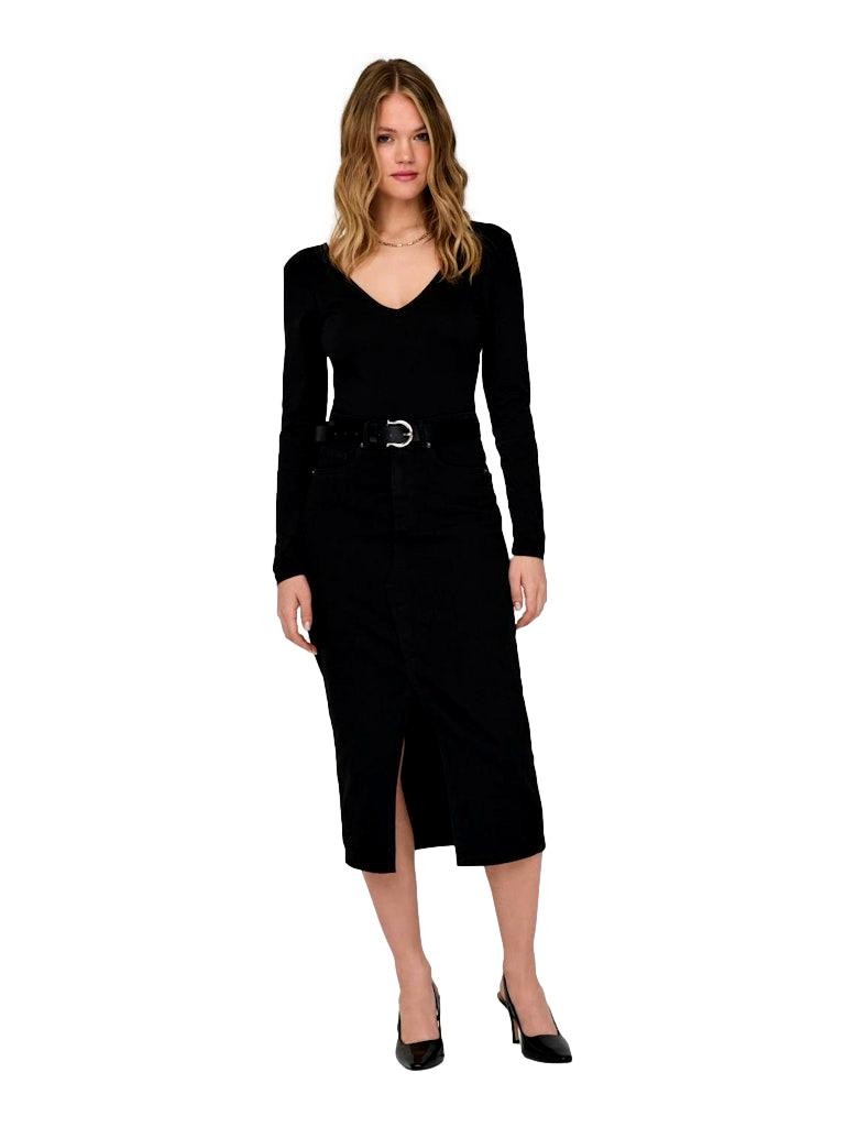 FALDA VAQUERA MIDI MUJER ONLY 15324365