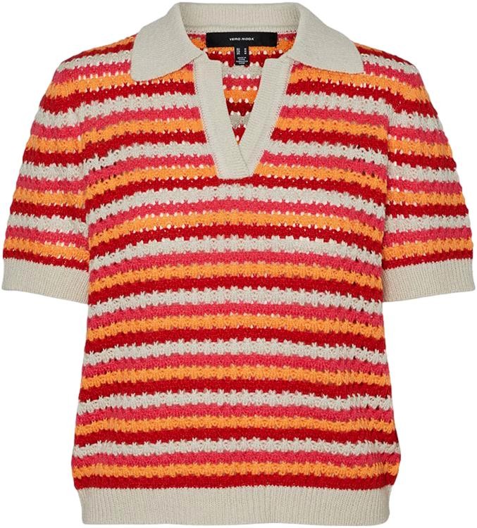 TOP CROCHET CUELLO CAMISERO MUJER VERO MODA 10308216