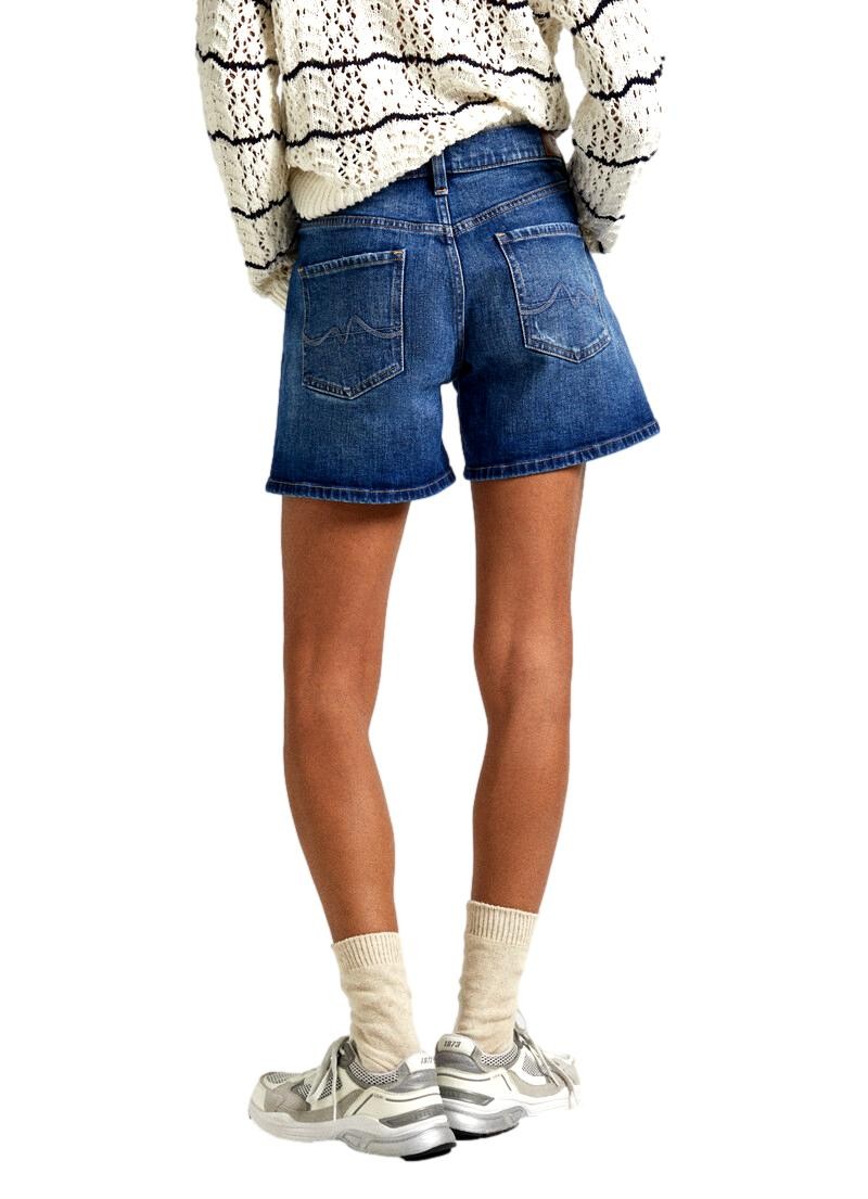 VAQUERO CORTO RECTO MUJER PEPE JEANS PL801108HU4