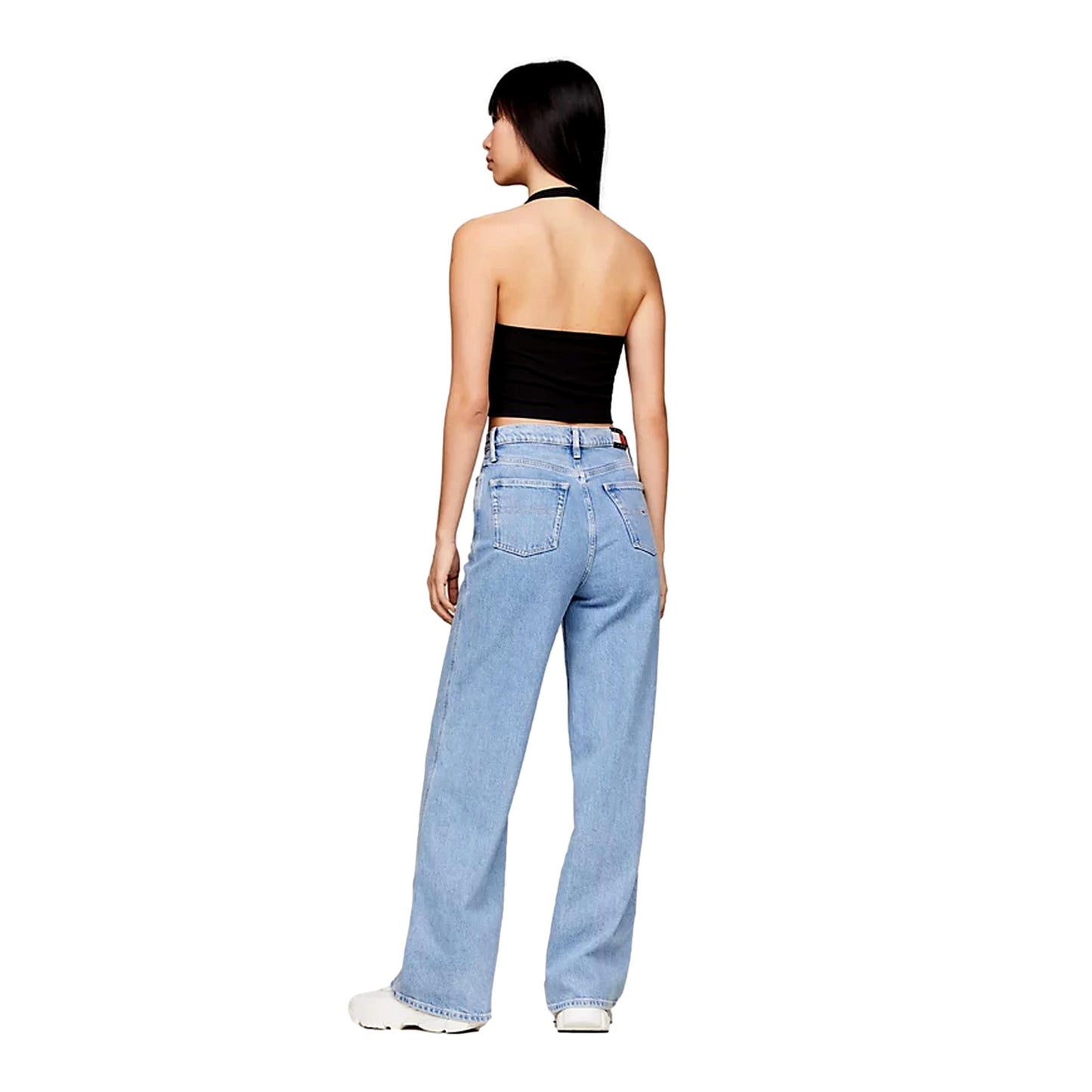 CAMISETA MUJER CUELLO HALTER TOMMY JEANS DW0DW17901