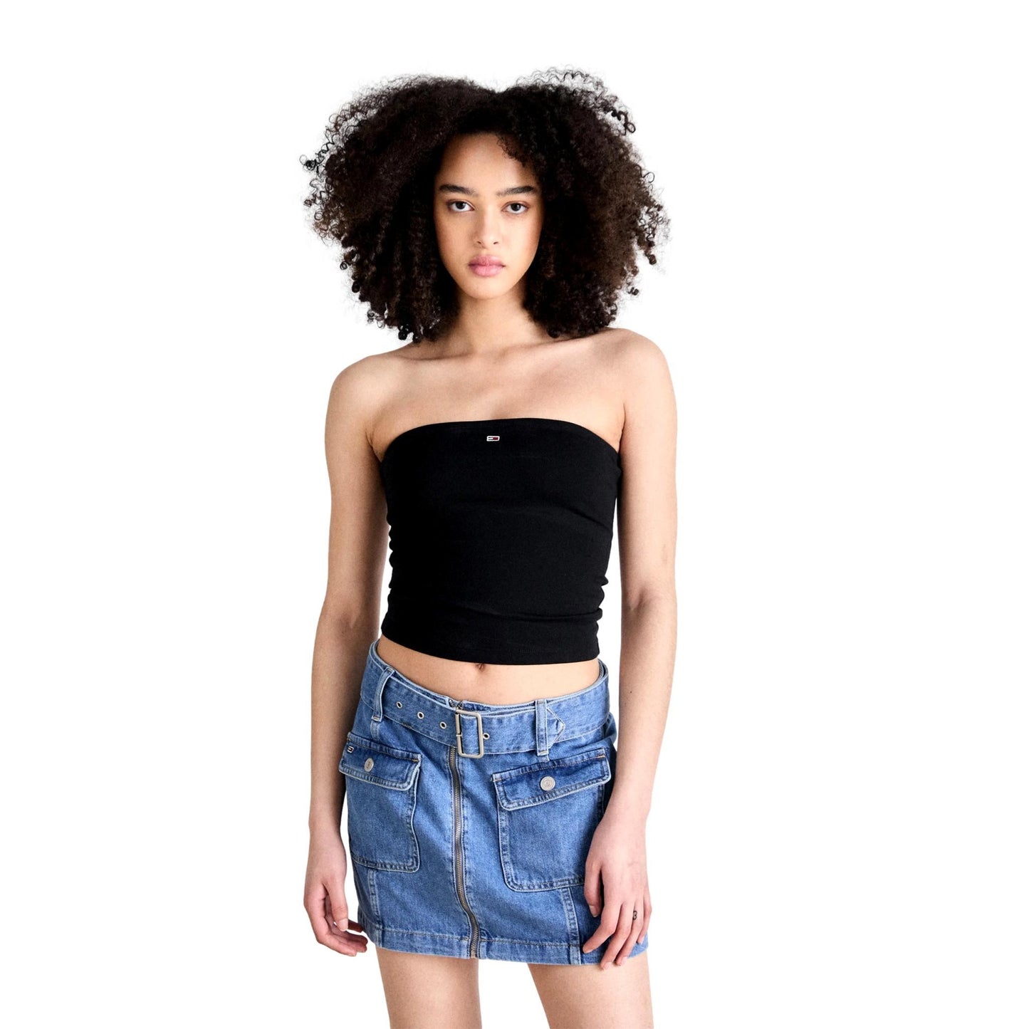 TOP MUJER SLIM ESSENTIAL TUBE TOMMY JEANS DW0DW17989