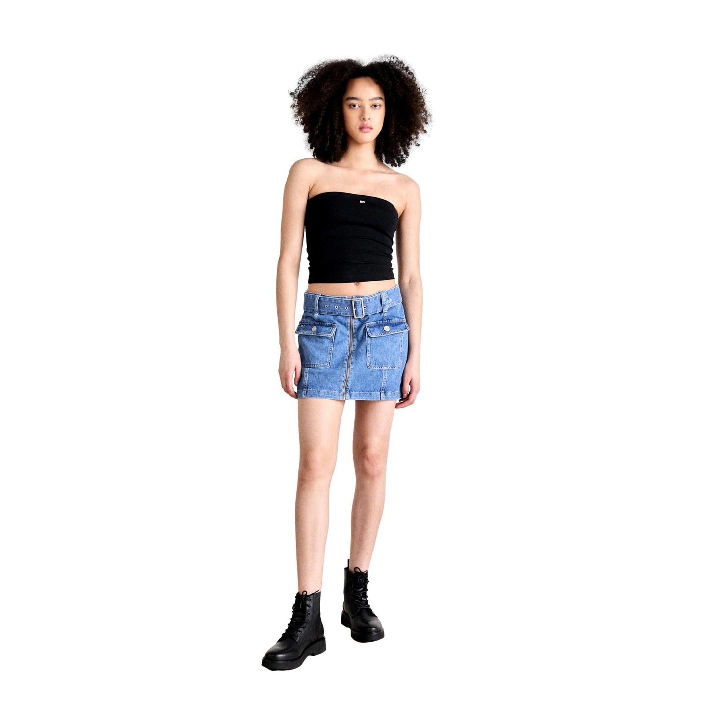 TOP MUJER SLIM ESSENTIAL TUBE TOMMY JEANS DW0DW17989
