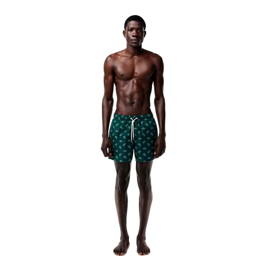 BAÑADOR CON ESTAMPADO DE COCODRILO LACOSTE