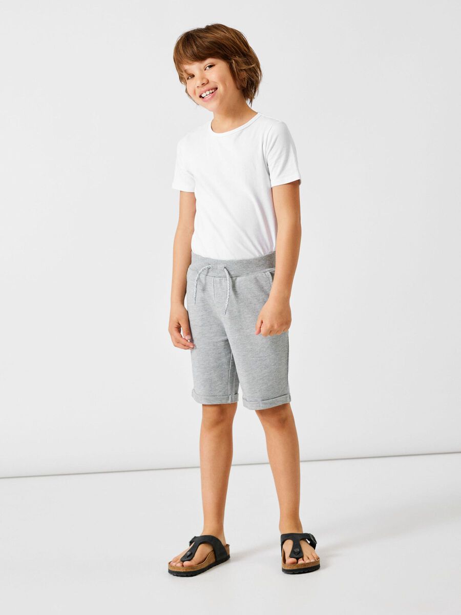 PANTALON SHORT NAME IT KIDS GREY 13201050