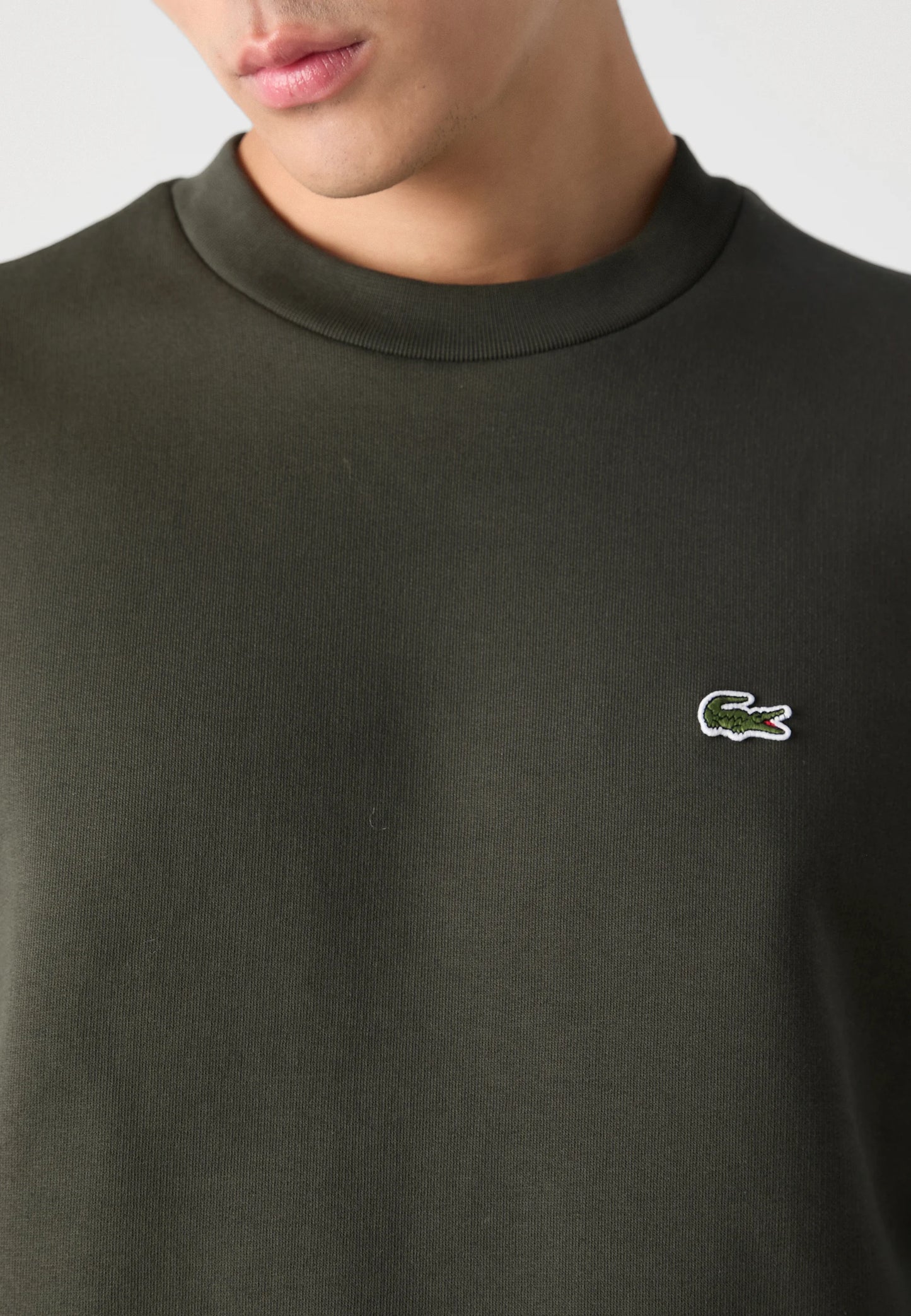 SUDADERA DE FELPA CEPILLADA LACOSTE SH960800