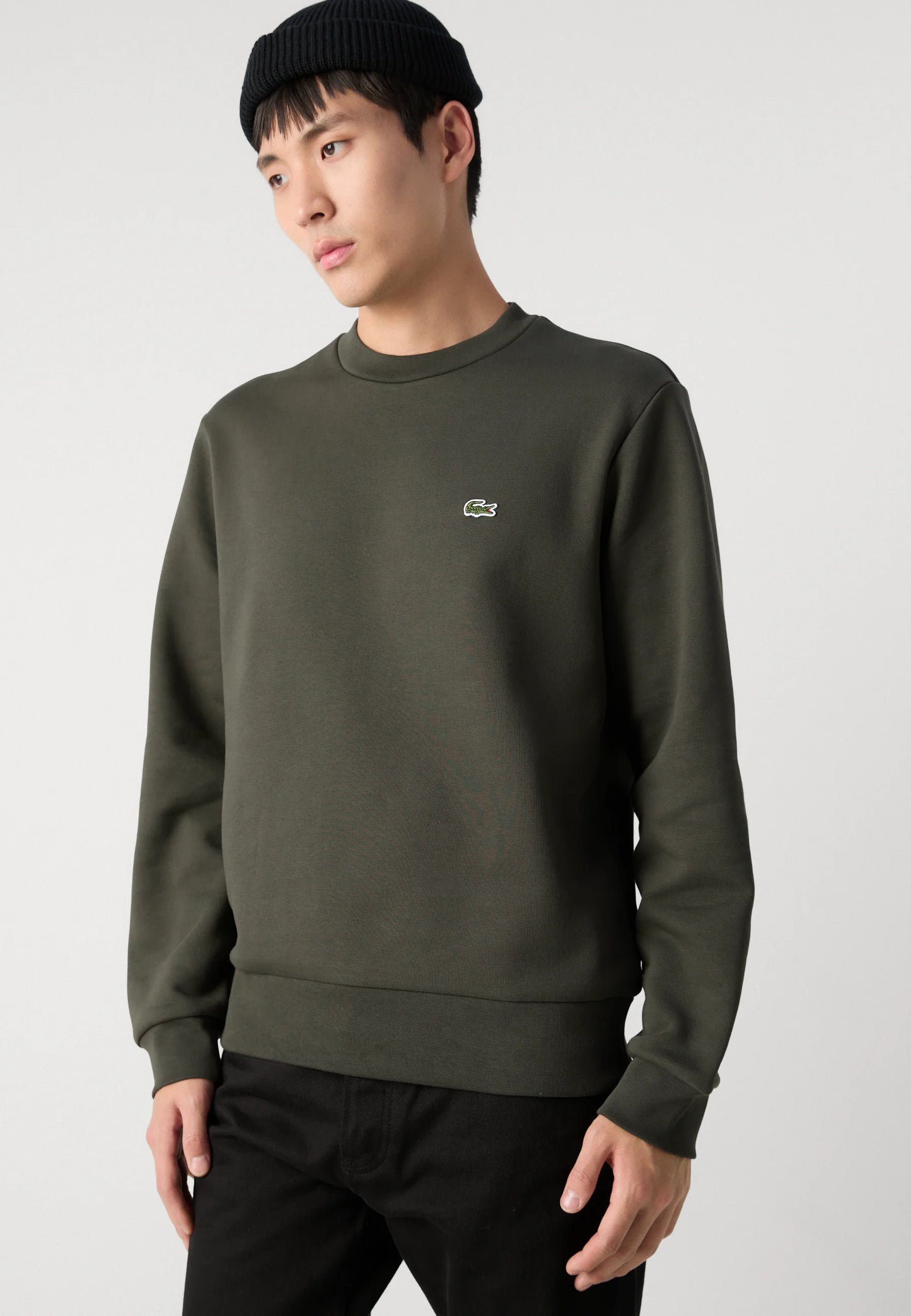 SUDADERA DE FELPA CEPILLADA LACOSTE SH960800