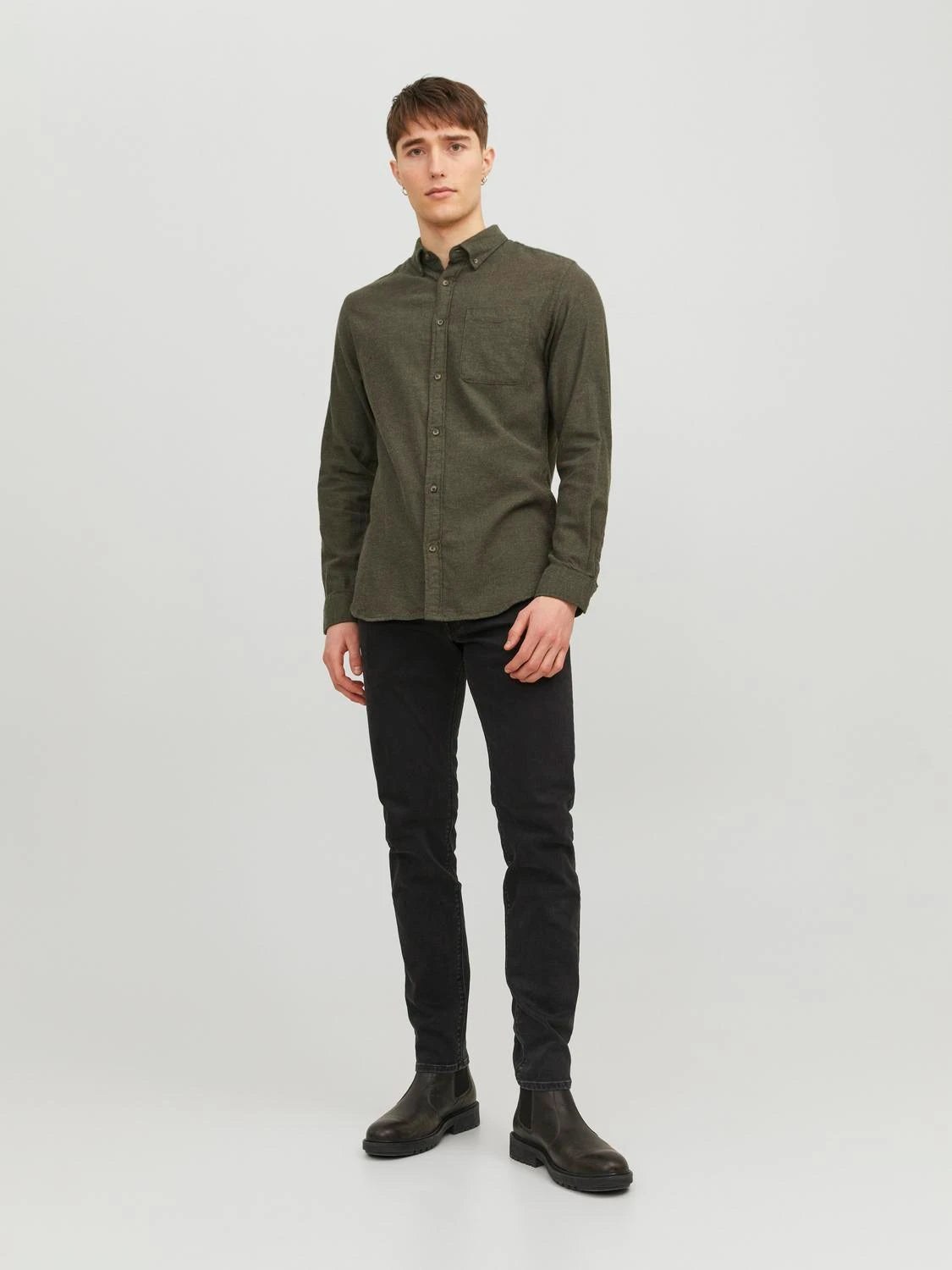 CAMISA DE HOMBRE CORTE SLIM JACK & JONES 12225974