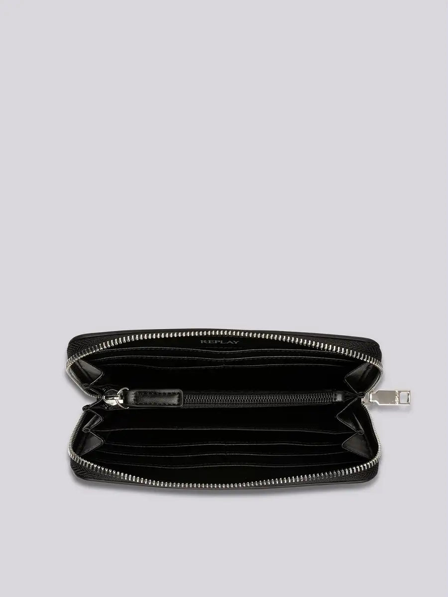 CARTERA MUER PIEL CON LOGO REPLAY FW5299