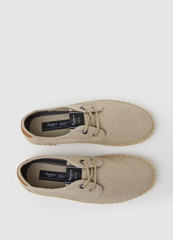 ZAPATILLAS PEPE JEANS TOURIST CLASSIC LINEN PMS10316 814