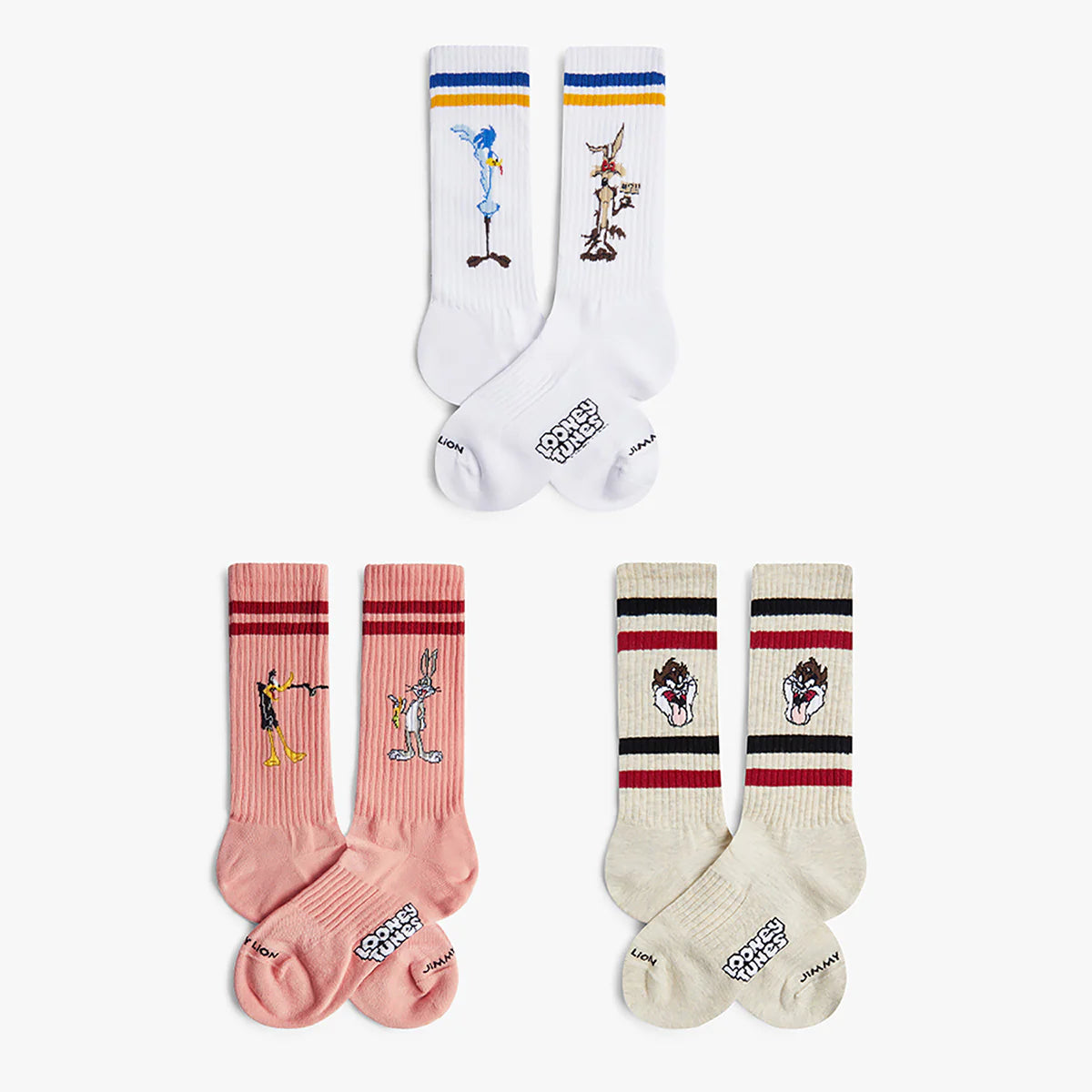 PACK CALCETINES JIMMY LION LOONEY TUNES