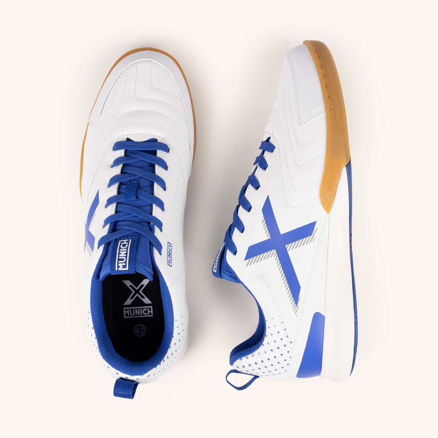 ZAPATILLAS HOMBRE MUNICH RONDITO 1O4 4089014-BLANCO