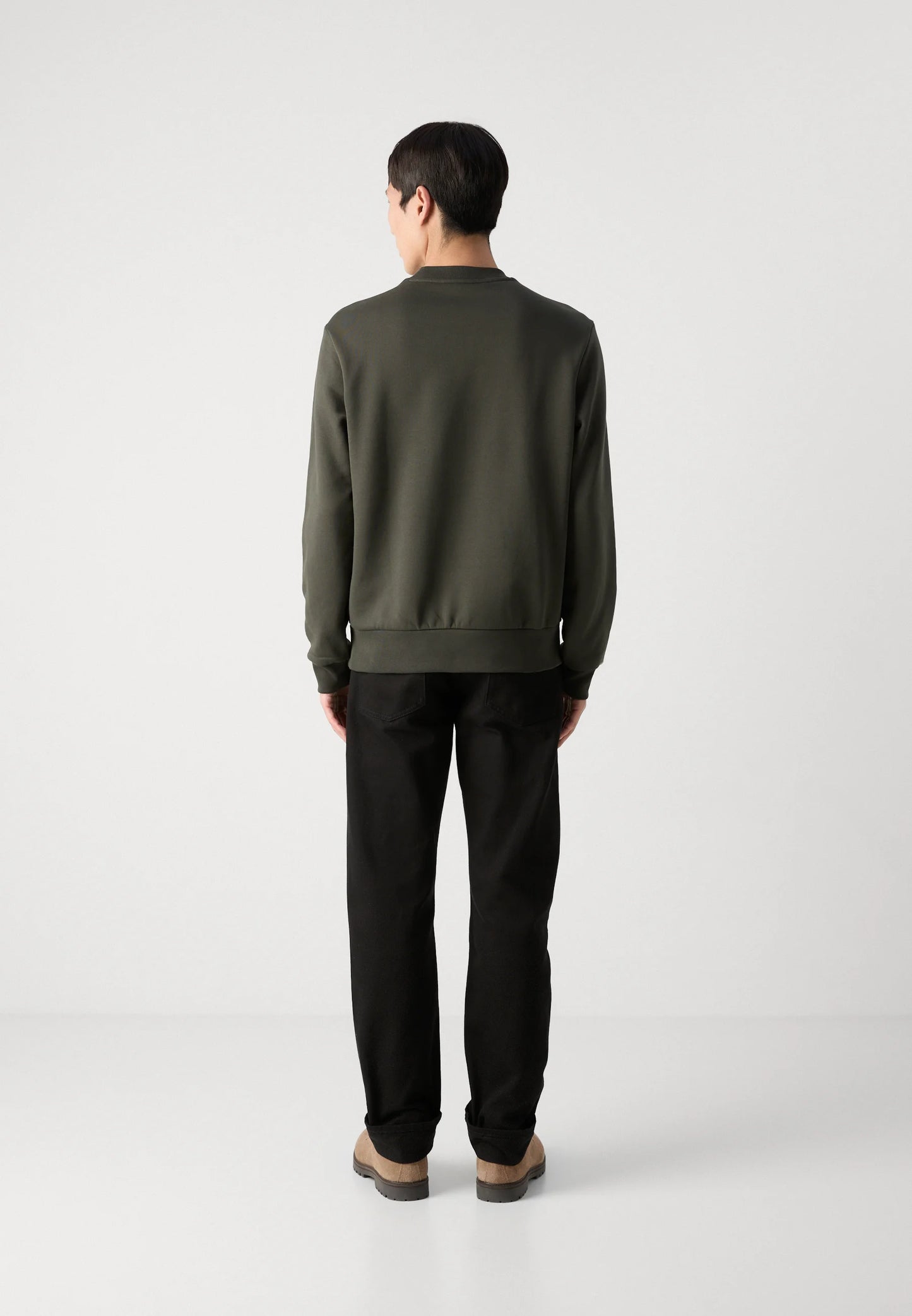 SUDADERA DE FELPA CEPILLADA LACOSTE SH960800