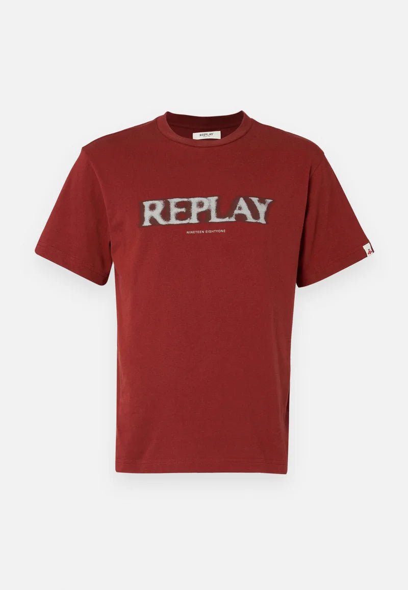 CAMISETA HOMBRE LOGO REPLAY M3059