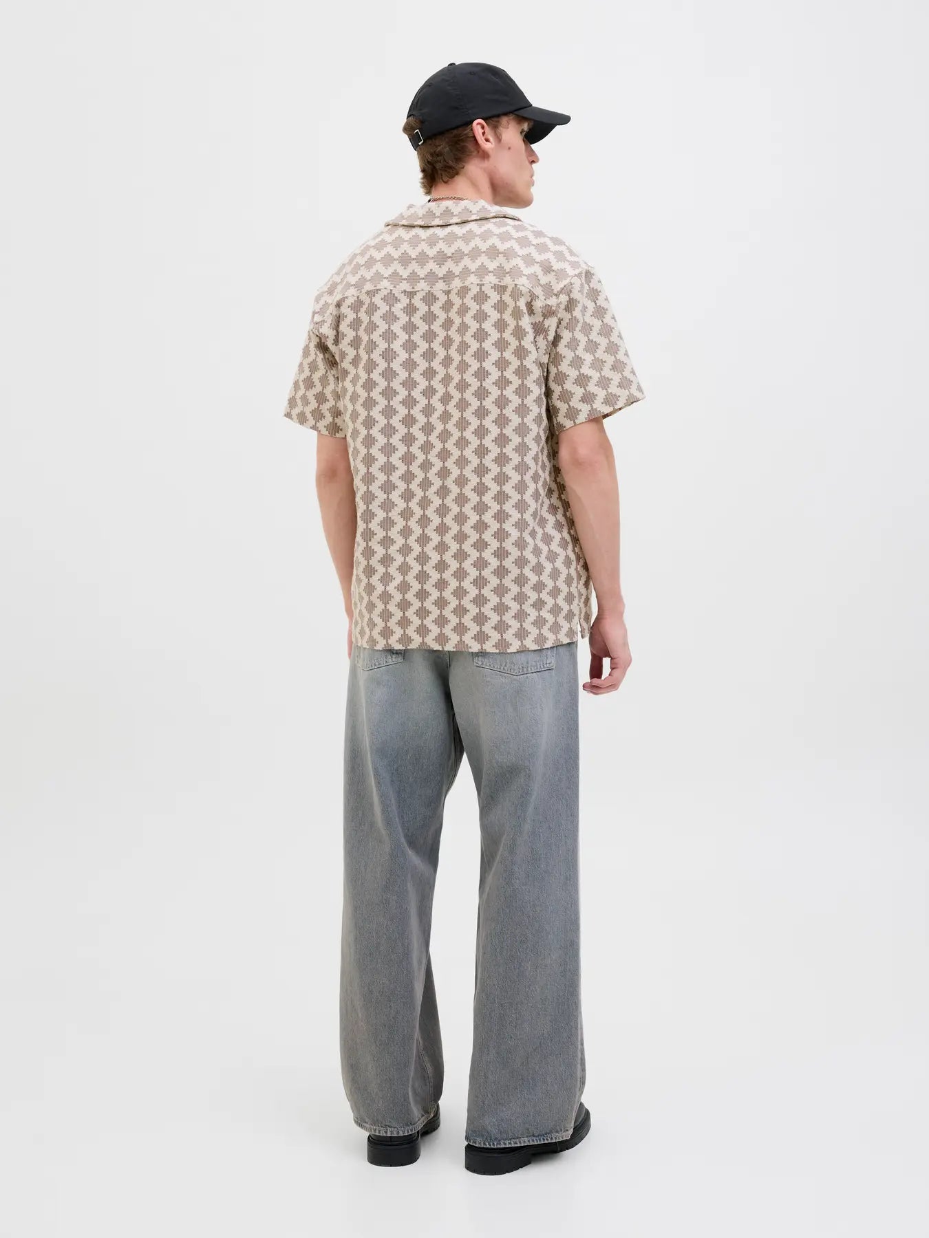 CAMISA HOMBRE MANGA CORTA TEXTURE JACK & JONES 12285392