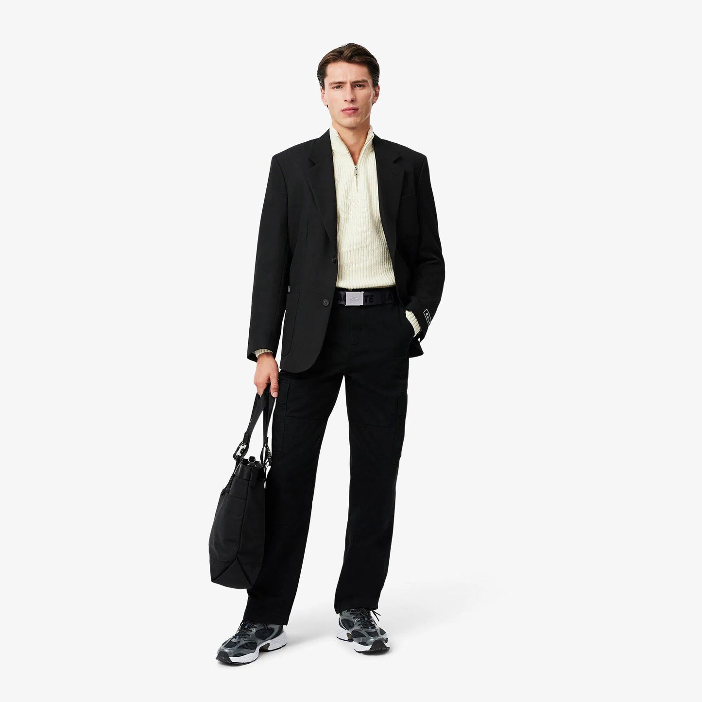CINTURÓN LACOSTE JACQUARD RC4104