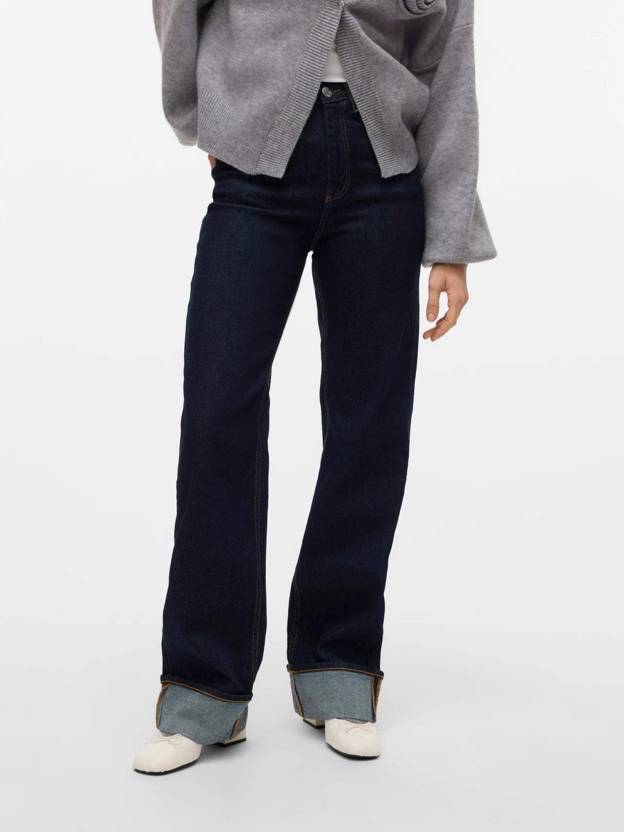 VAQUERO MUJER WIDE FOLD VERO MODA 10329778