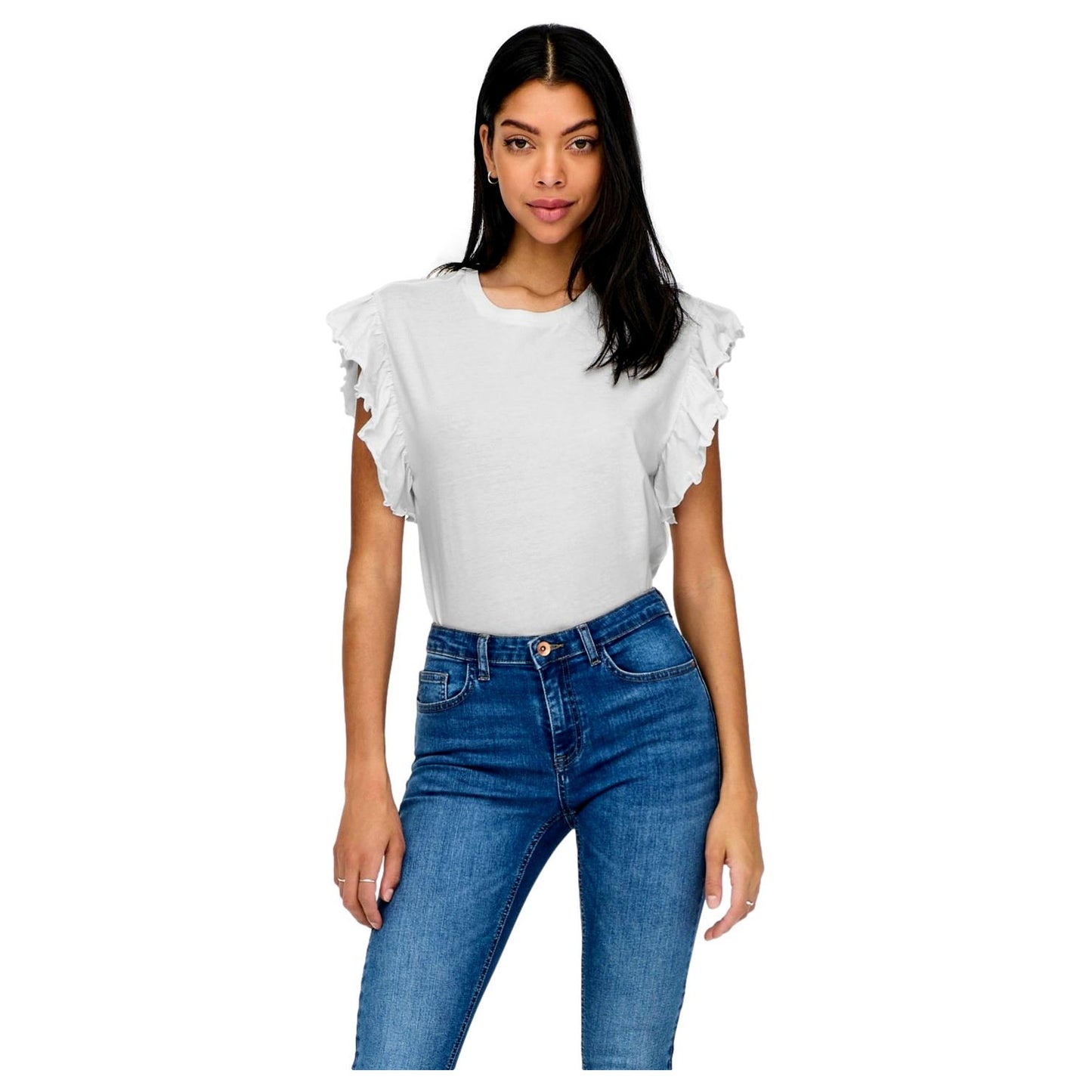 CAMISETA SIN MANGAS BLANCA MUJER JACQUELINE DE YONG 15257235