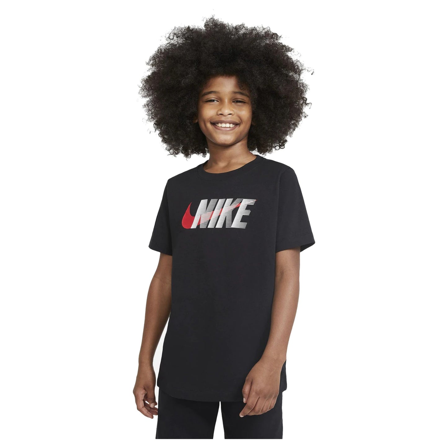CAMISETA NEGRA NIÑO NIKE SPORTSWEAR DC7796