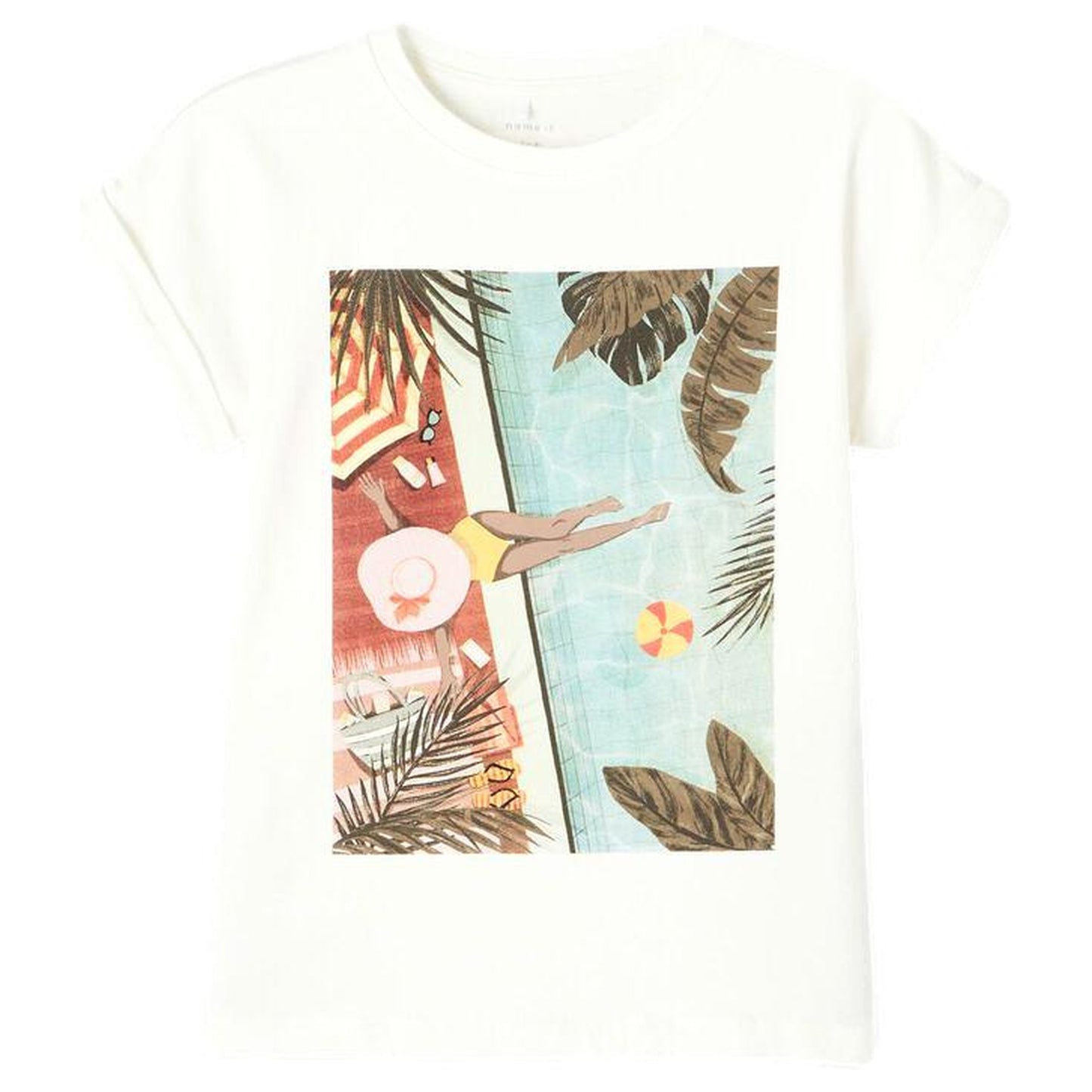 CAMISETA BLANCA NIÑO NAME IT 13202819