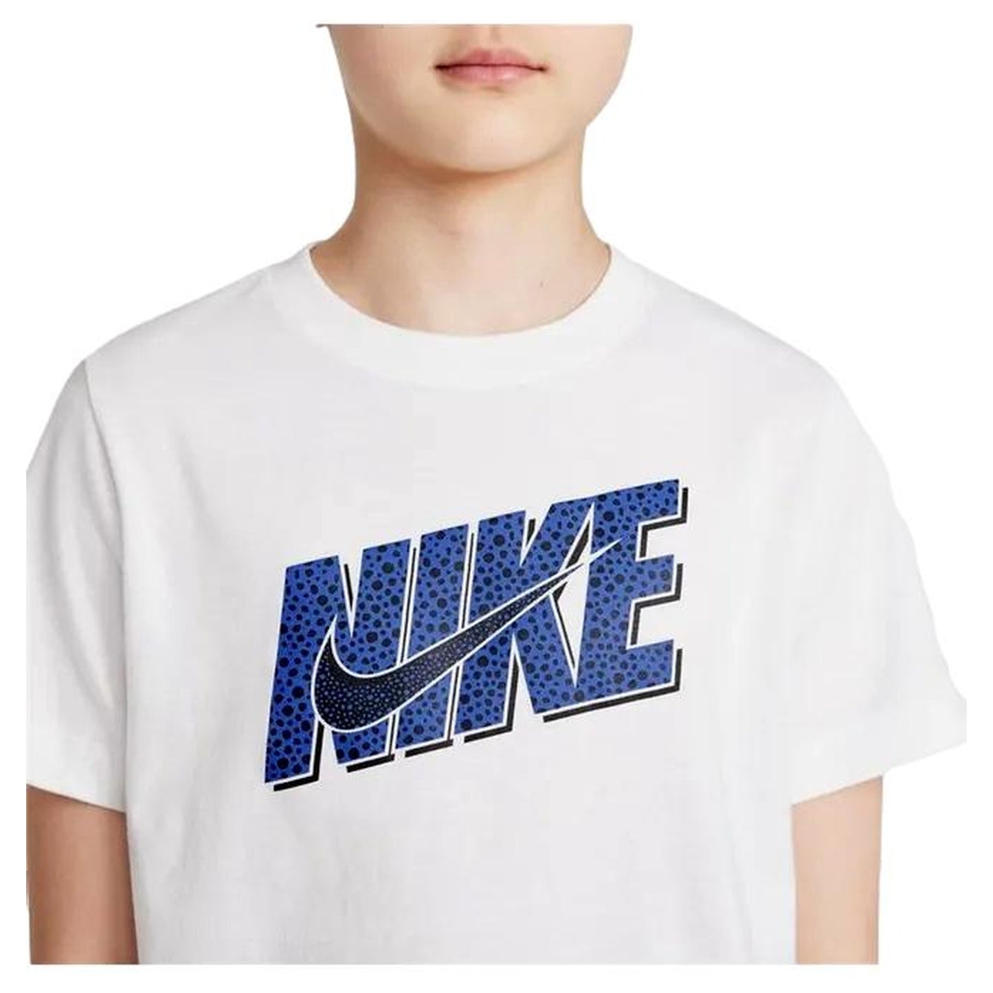 CAMISETA BLANCA NIÑO NIKE SPORTSWEAR DO1825