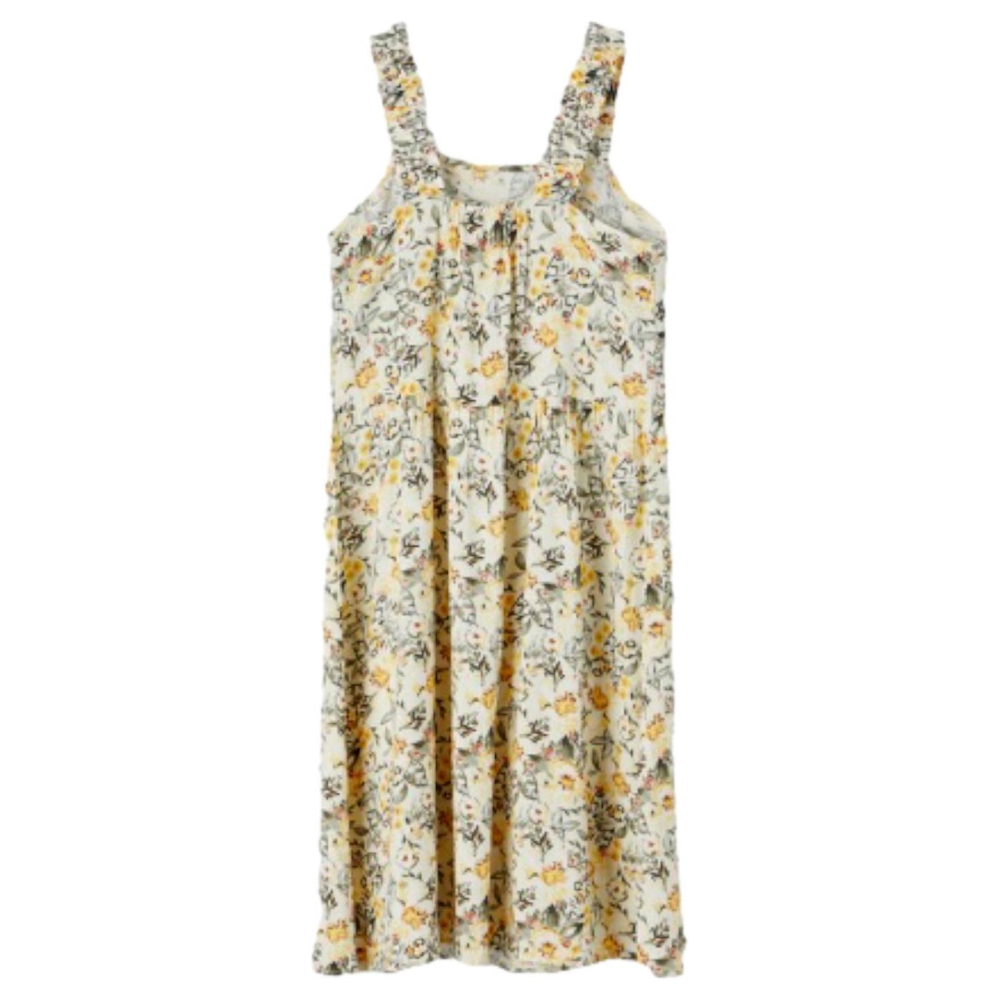 VESTIDO TIRANTES NIÑA FLORES AMARILLAS NAME IT 13202465