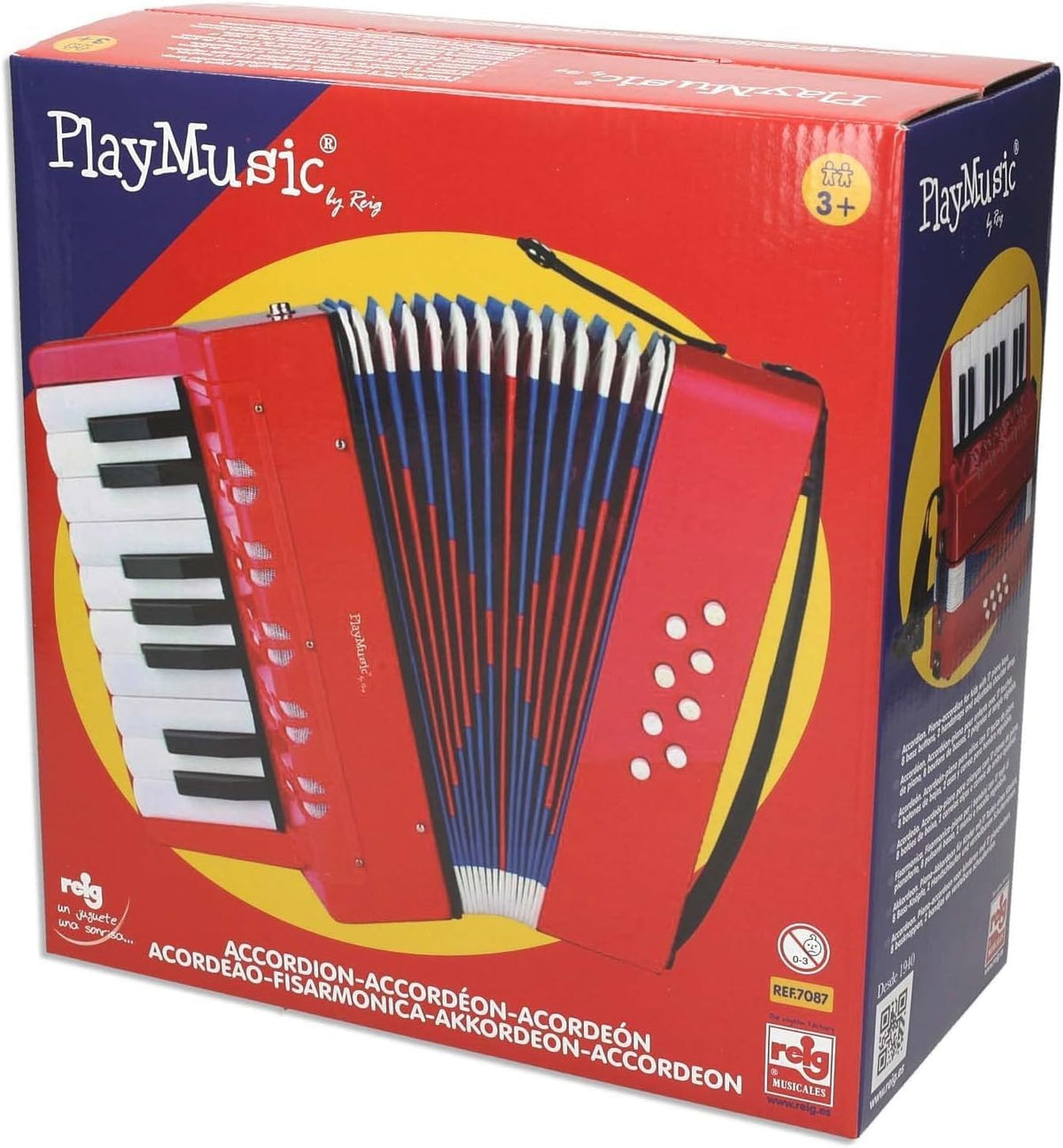 ACORDEON PLAY MUSIC REIG 7087
