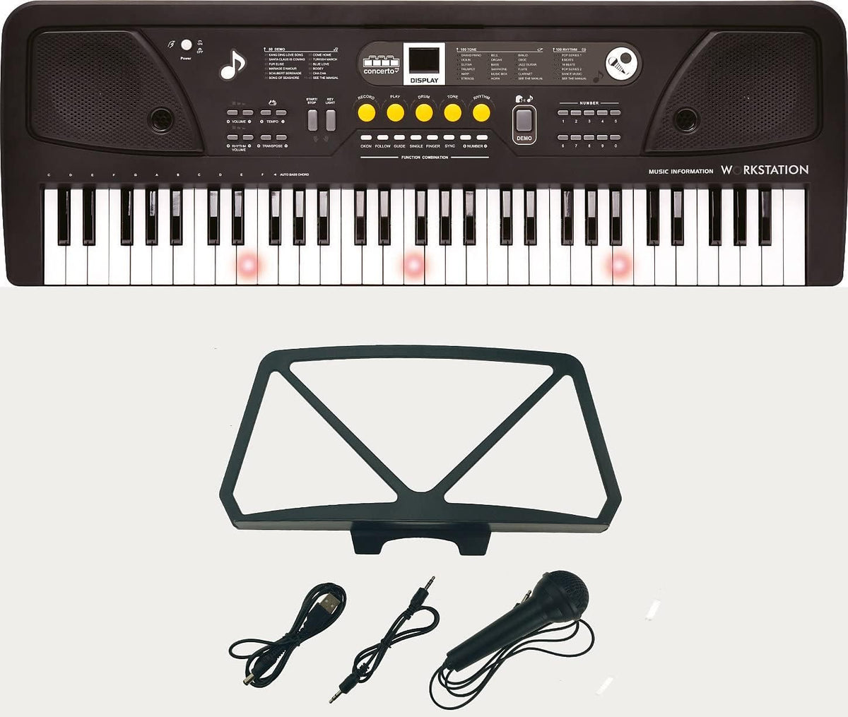 ORGANO ELECTRONICO 61 TECLAS REIG 8925