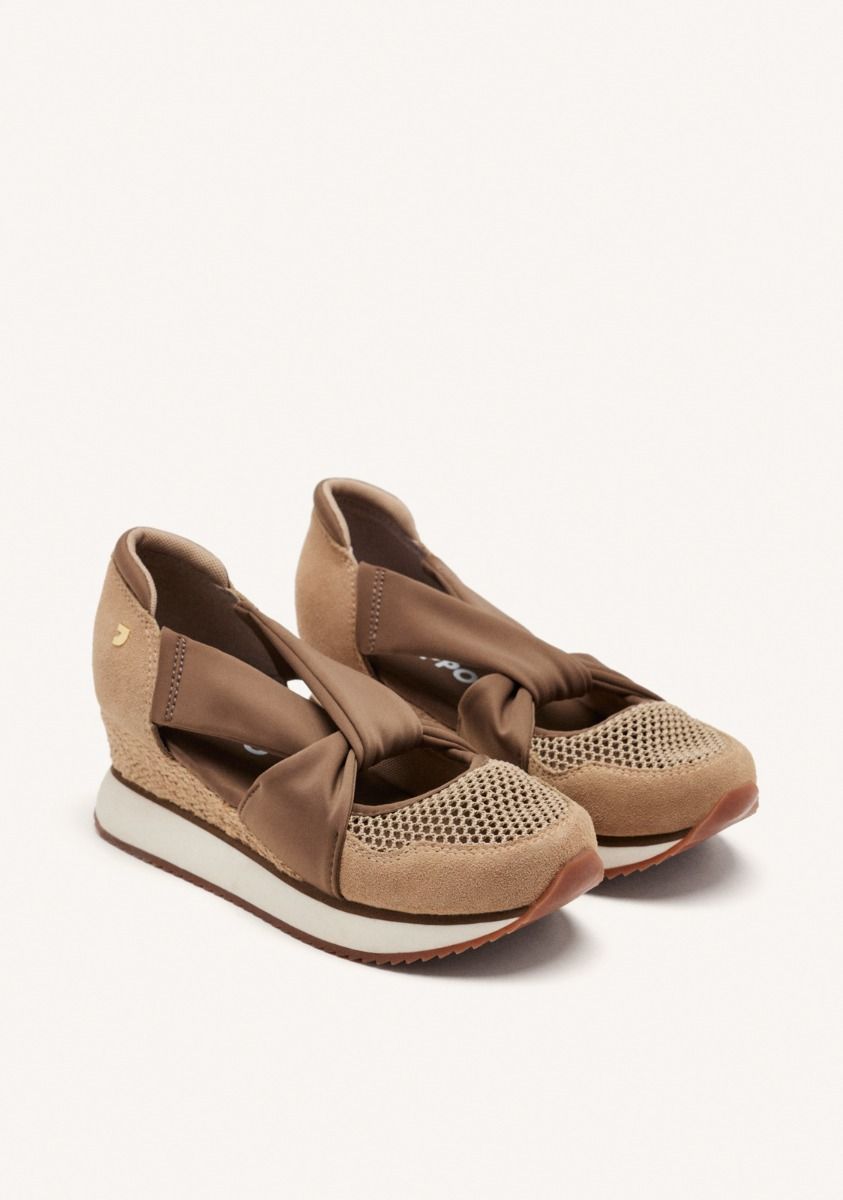 ZAPATILLAS MUJER ABIERTAS CUÑA DARLINGTON GIOSEPPO 74059