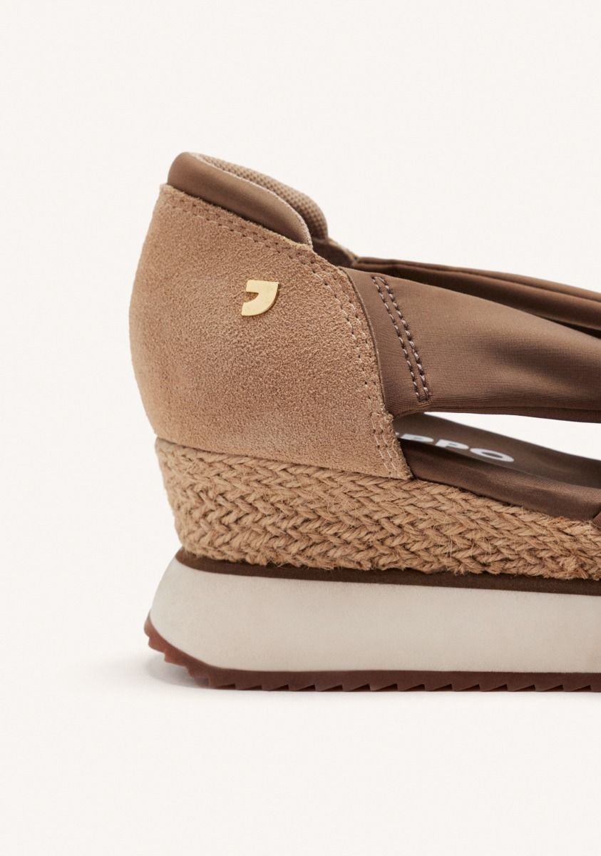 ZAPATILLAS MUJER ABIERTAS CUÑA DARLINGTON GIOSEPPO 74059
