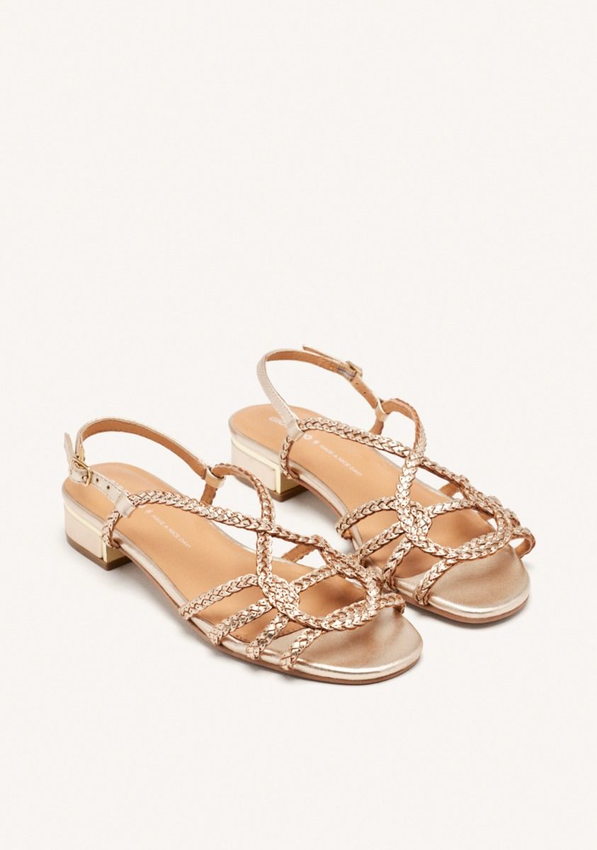 SANDALIAS MUJER TRENZADAS GIOSEPPO 74333