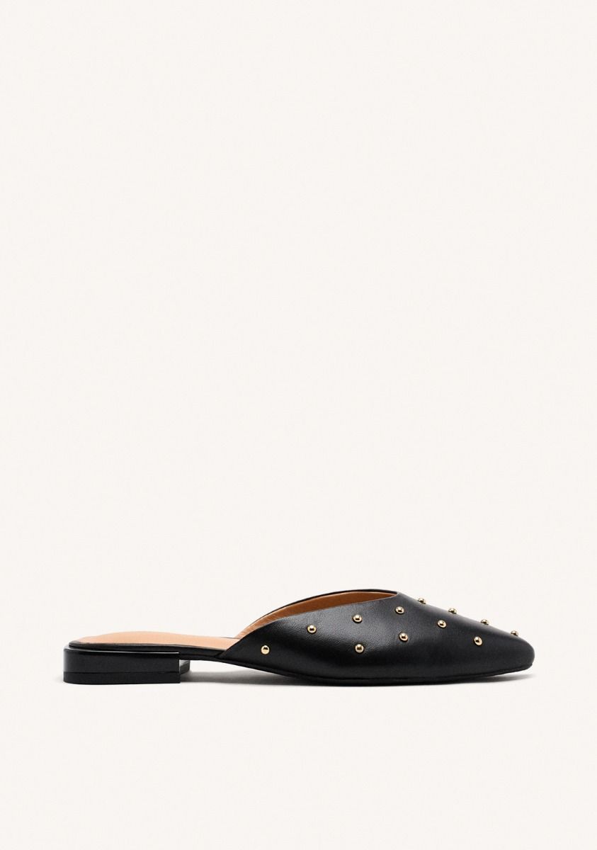 BABUCHAS MUJER TACHAS PIEL LANARK 75194
