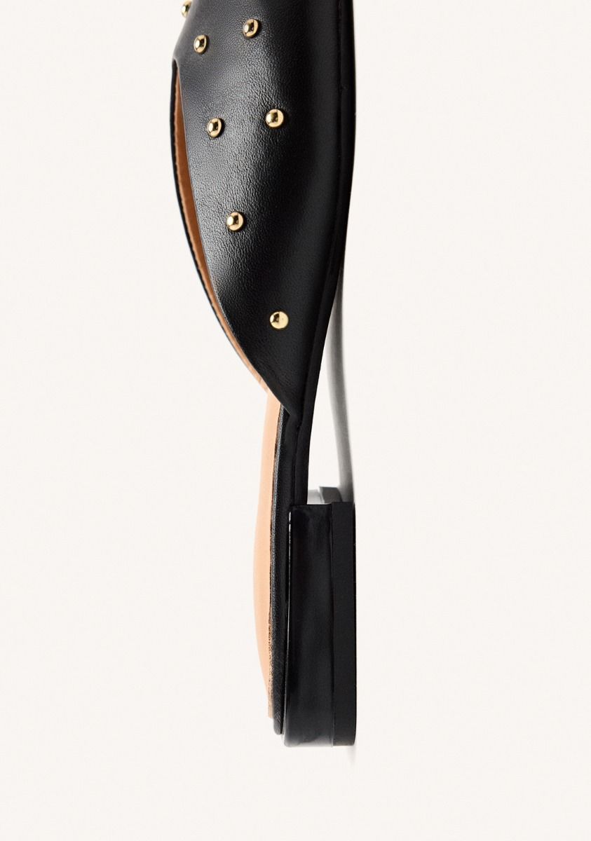 BABUCHAS MUJER TACHAS PIEL LANARK 75194