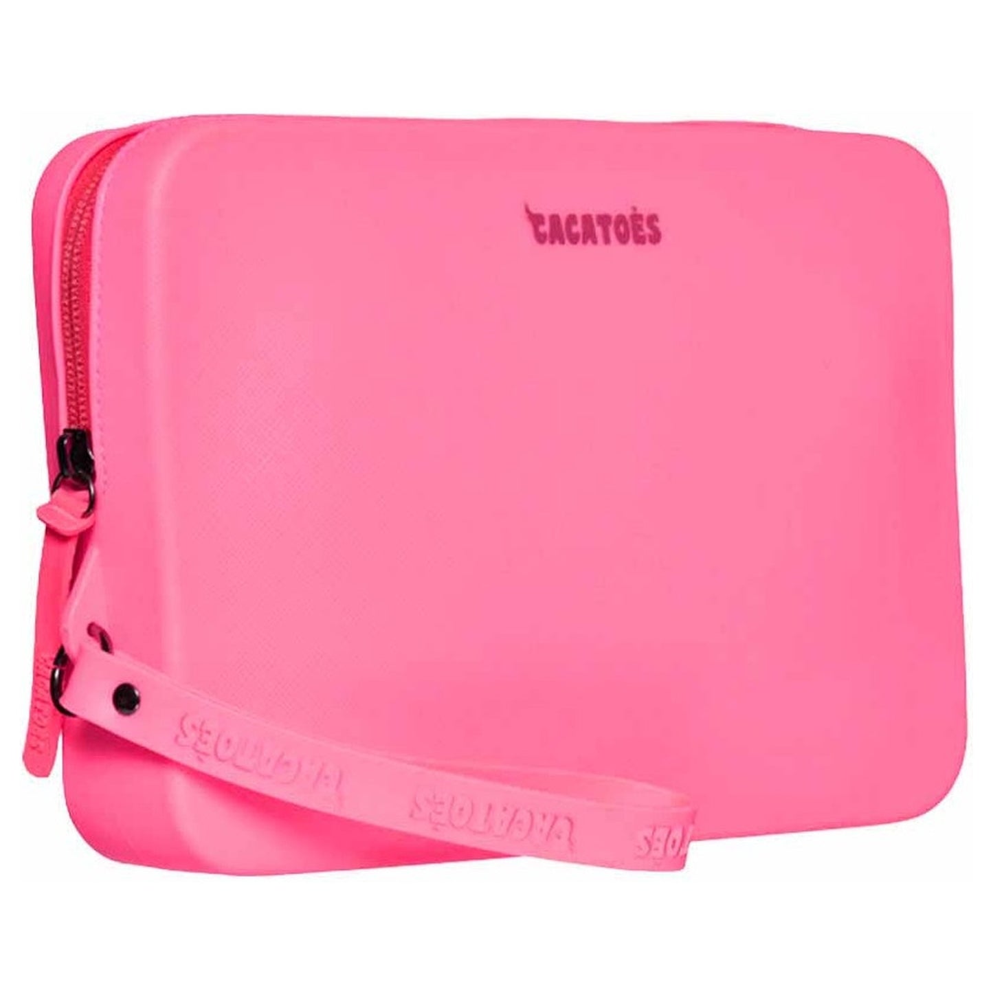 CARTERA PVC FLUOR ROSA MUJER CACATOES