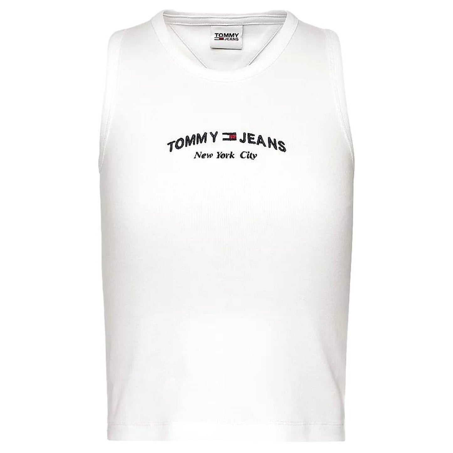 CAMISETA BLANCA MUJER TOMMY JEANS DW0DW13822