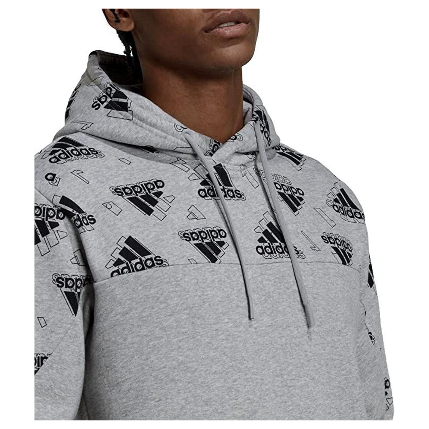SUDADERA GRIS HOMBRE ADIDAS HN9056