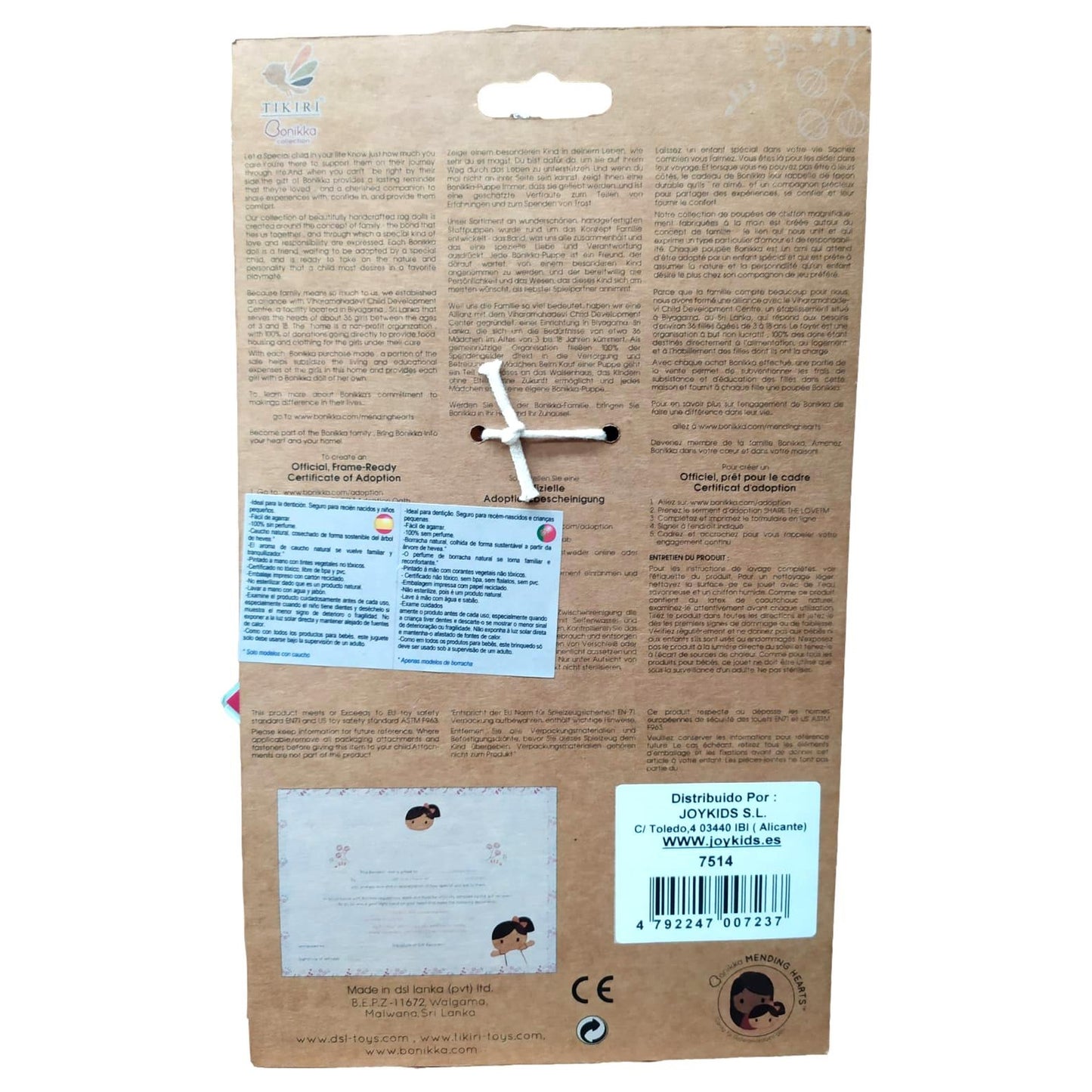 SONAJERO DONUT ROSITA TIKIRI TK7514