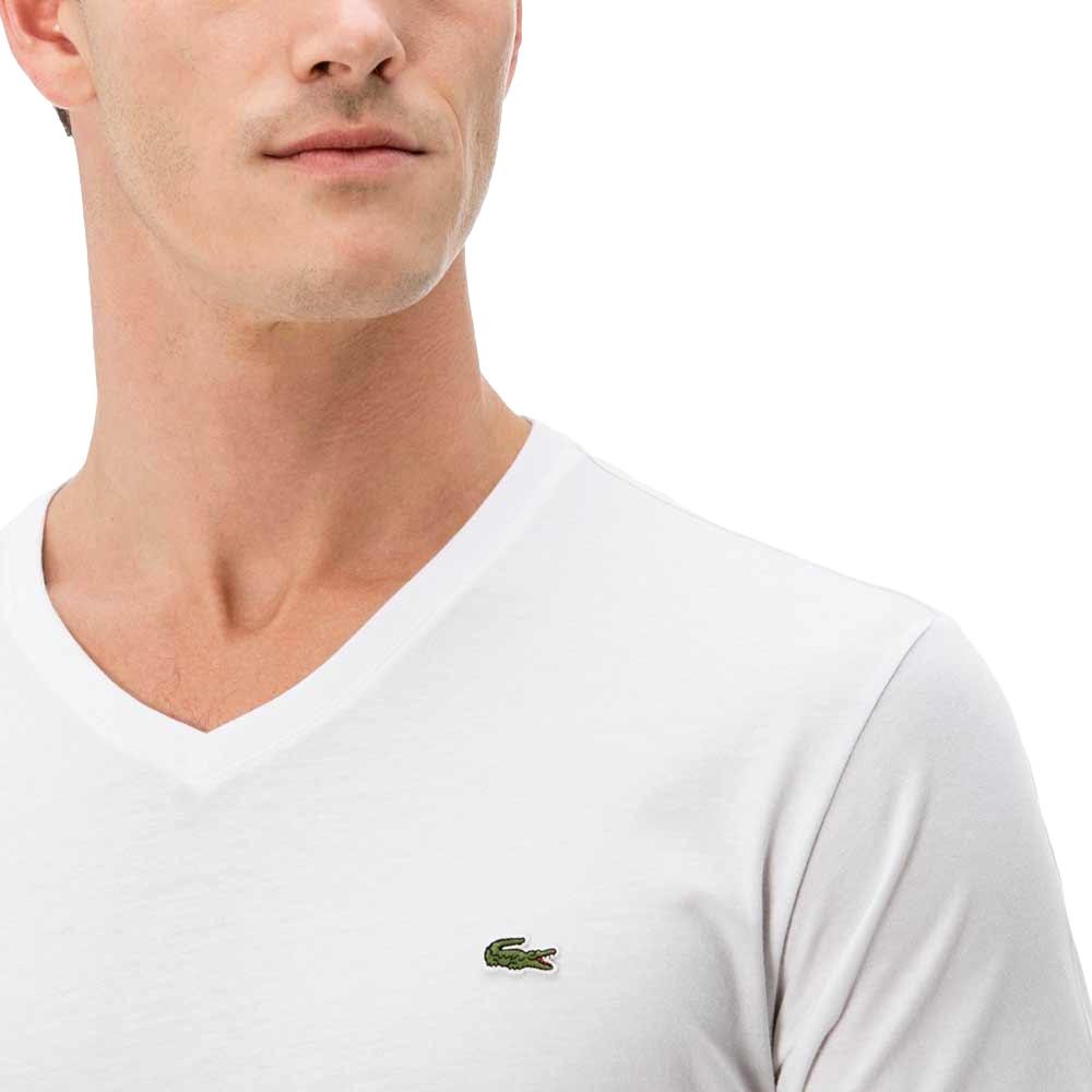 CAMISETA HOMBRE LACOSTE CUELLO EN PICO TH2036