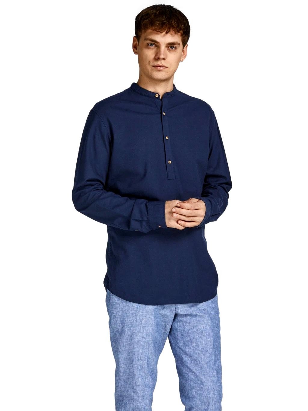 CAMISA AZUL HOMBRE JACK&JONES 12196822